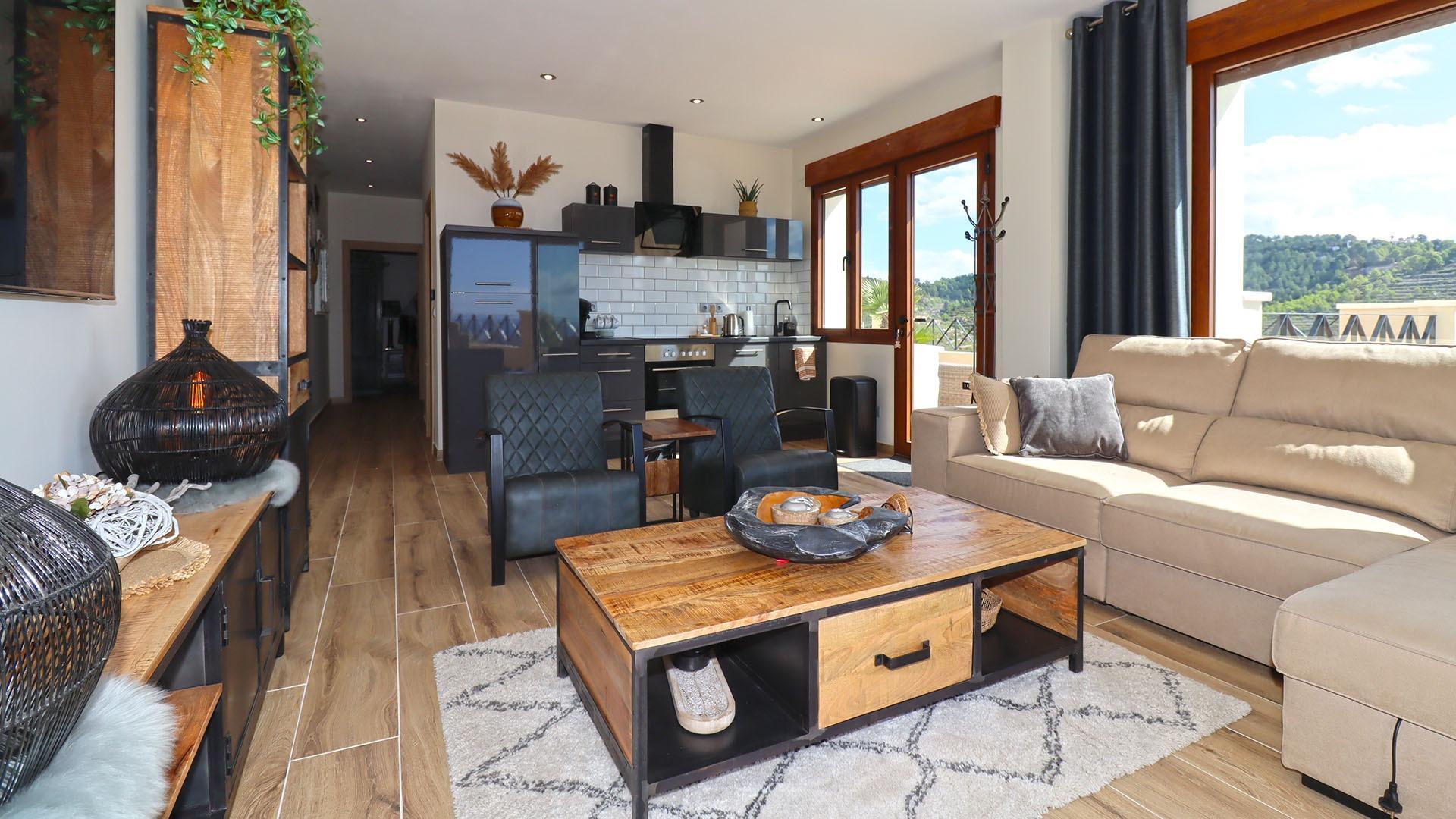 1212NS - Villa mit Panoramablick in einer Wohngegend von Calpe