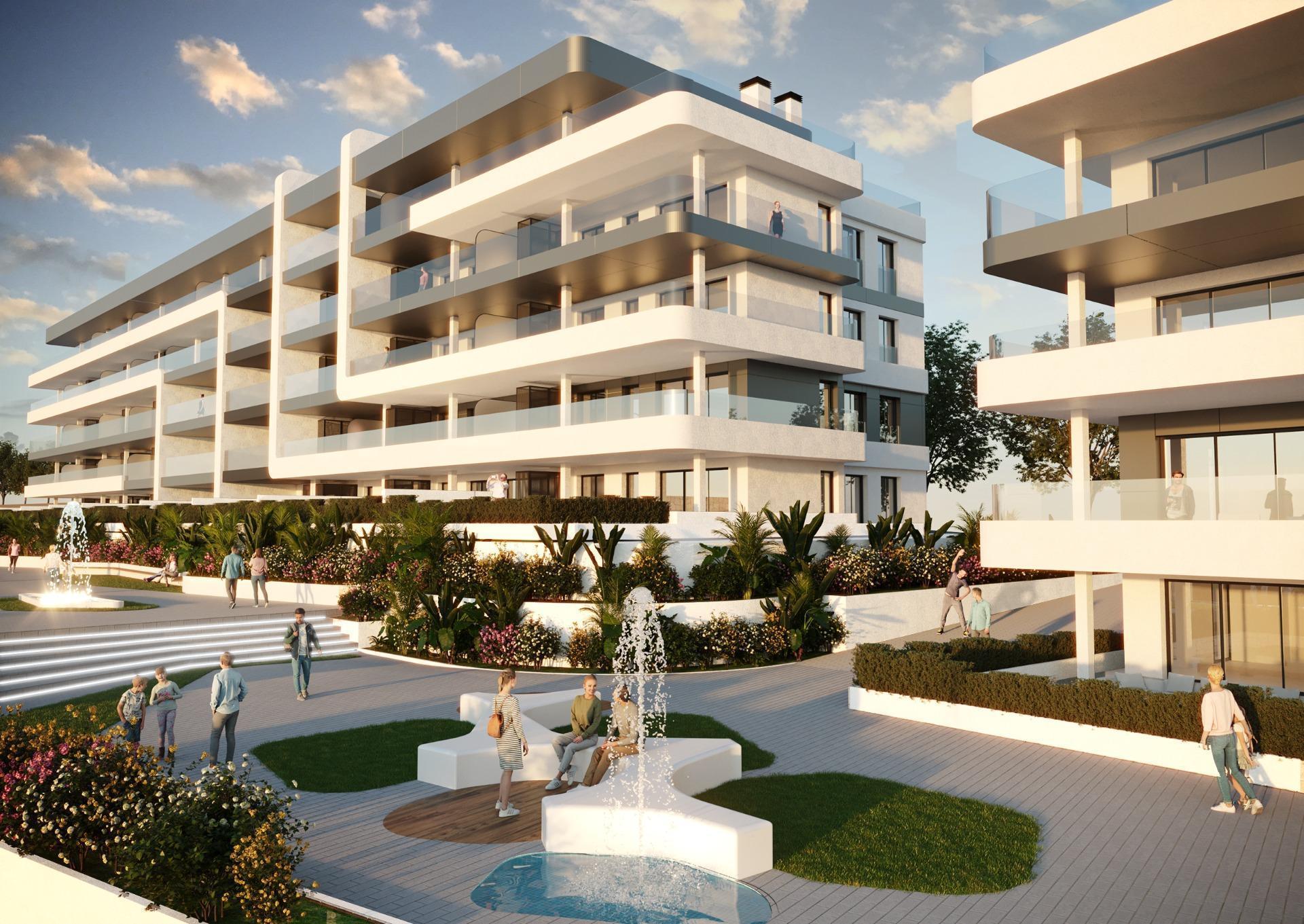 1219DA - Proyect of Modern Apartments on a wonder full location with panoramice Seaviews