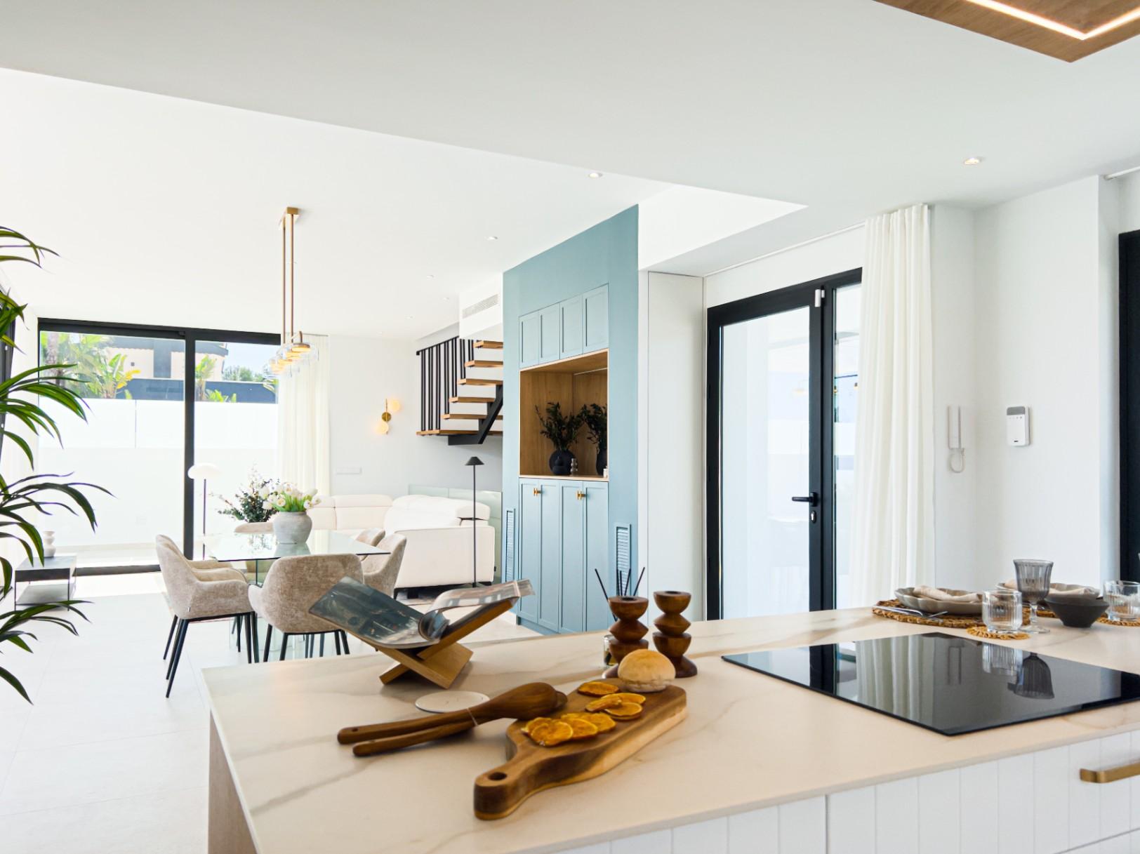 1233DA - Nouvelle villa contemporaine avec piscine à débordement à Polop – première de 46 achevées