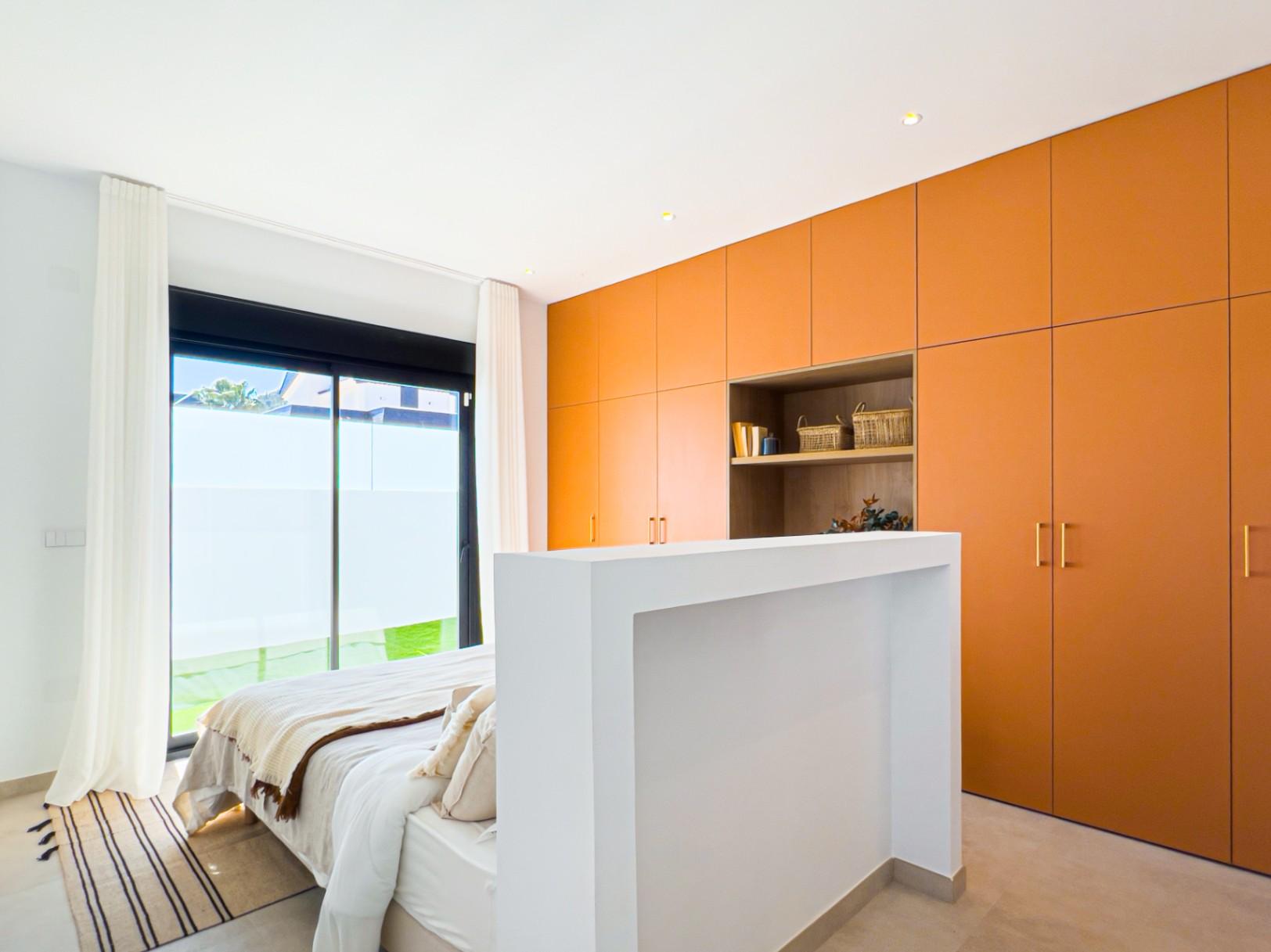 1233DA - Nouvelle villa contemporaine avec piscine à débordement à Polop – première de 46 achevées