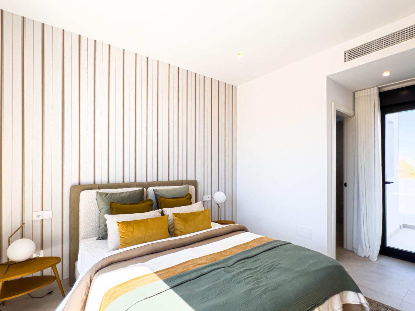 1233DA - Nouvelle villa contemporaine avec piscine à débordement à Polop – première de 46 achevées