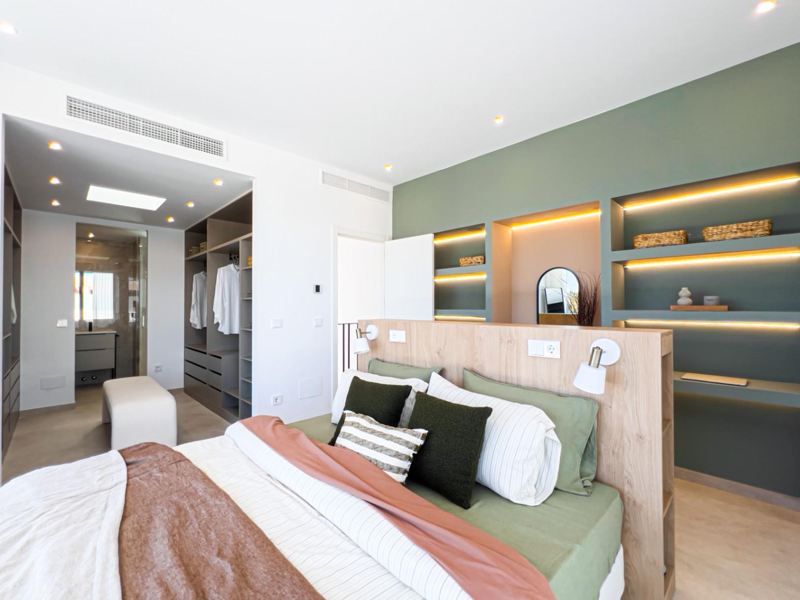 1233DA - Nouvelle villa contemporaine avec piscine à débordement à Polop – première de 46 achevées