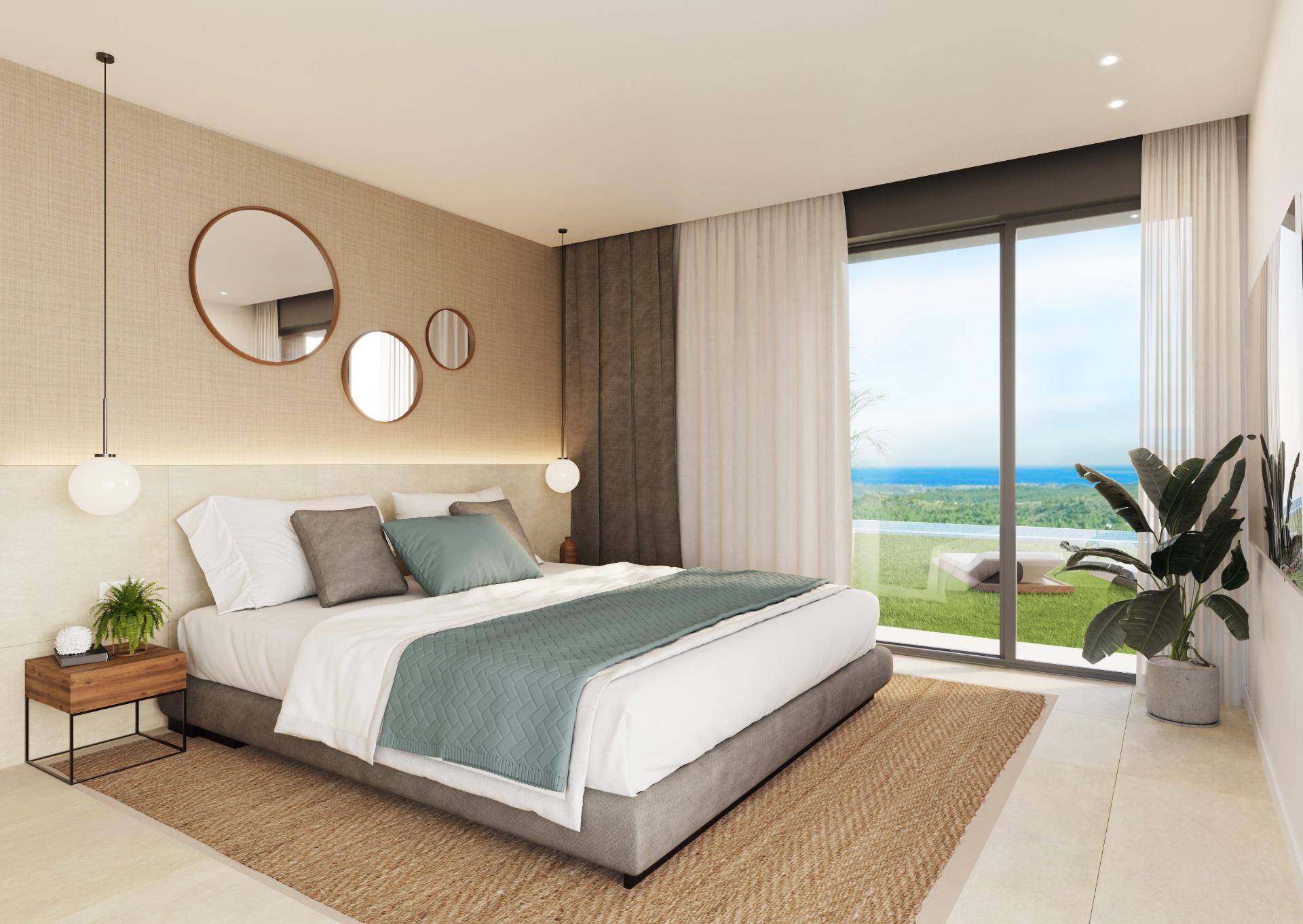 1240DA - Complexe avec villas contemporaines à Polop