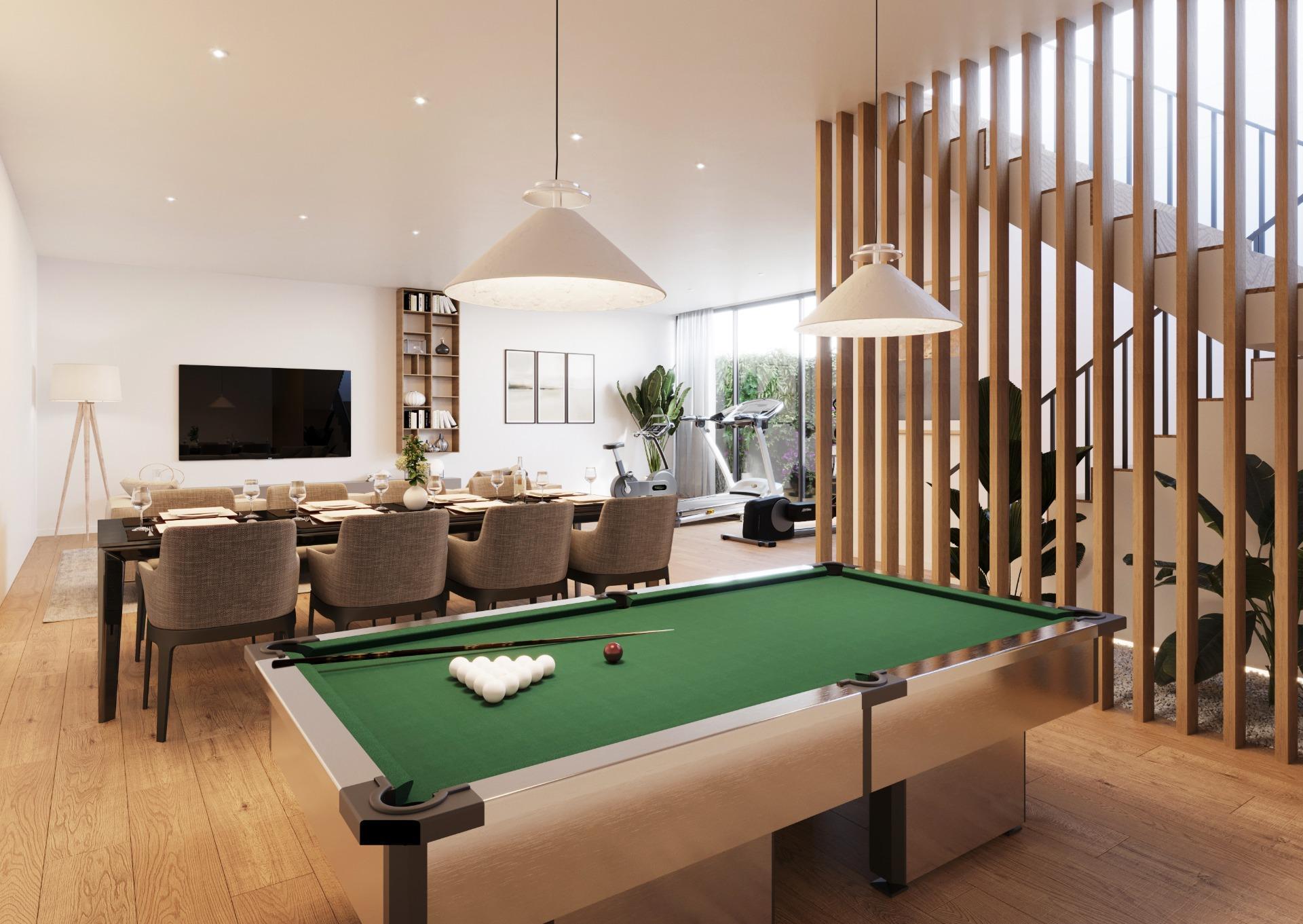 1240DA - Complexe avec villas contemporaines à Polop
