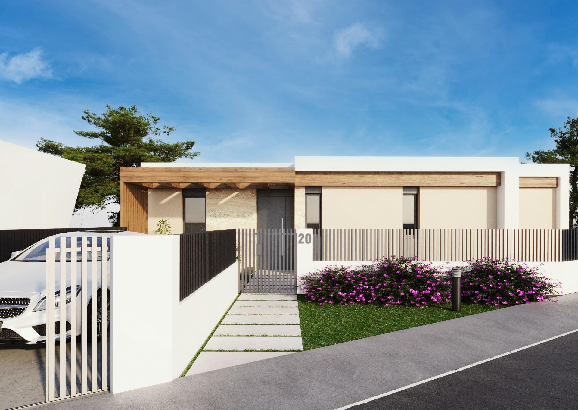 1240DA - Complexe avec villas contemporaines à Polop