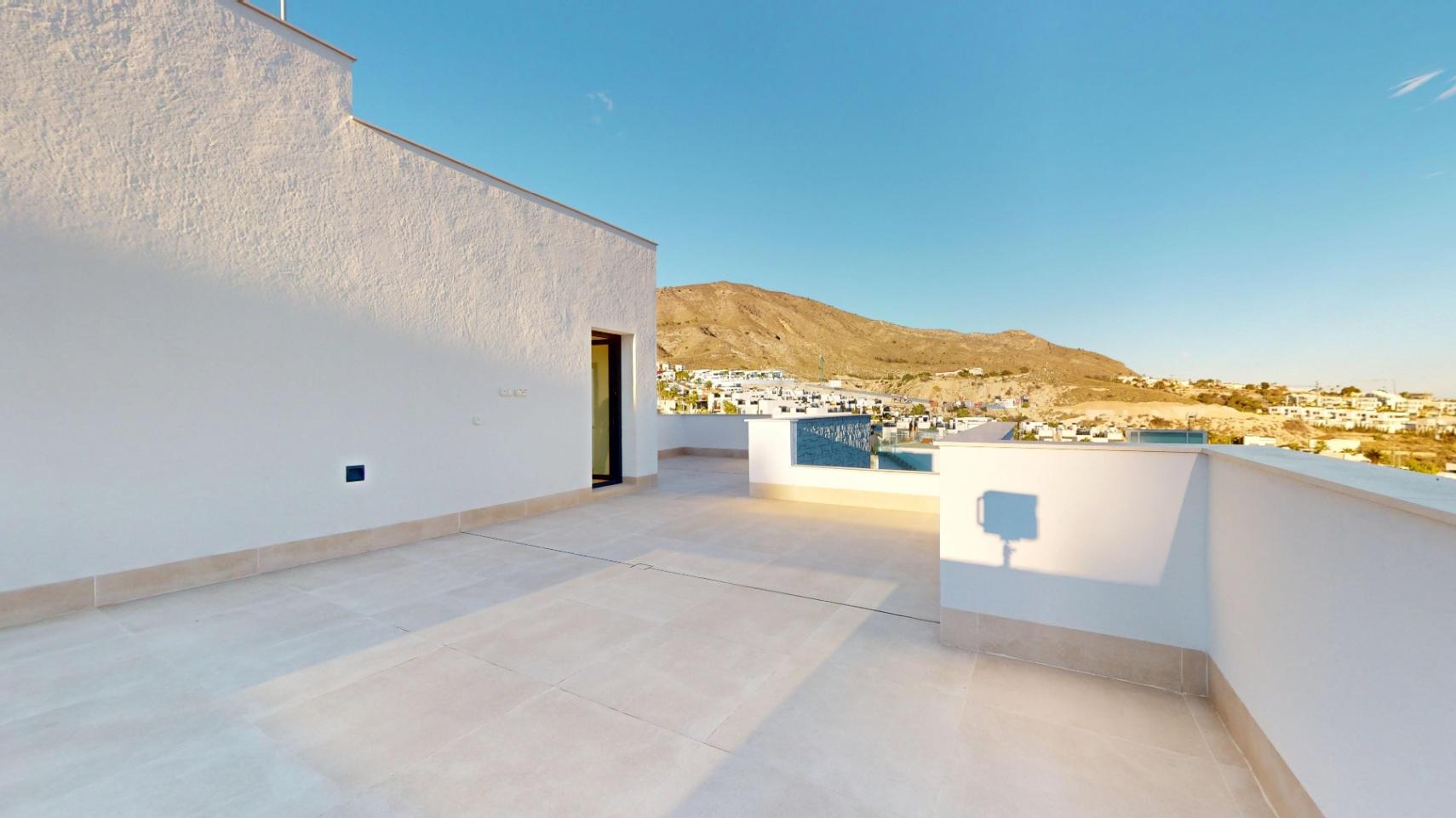 1241DA - 15 villas independientes de lujo en Finestrat con 3 o 4 dormitorios con vistas despejadas