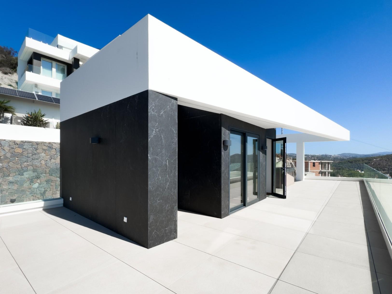 1250DA - Geräumige Luxusvilla mit Blick auf die Küste von Calpe.