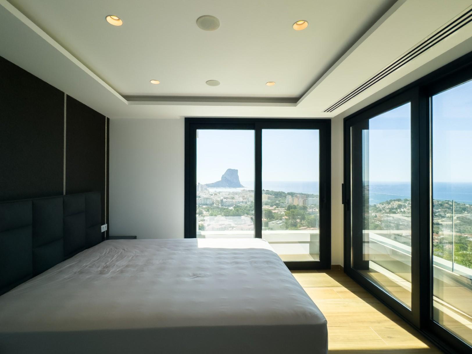 1250DA - Geräumige Luxusvilla mit Blick auf die Küste von Calpe.