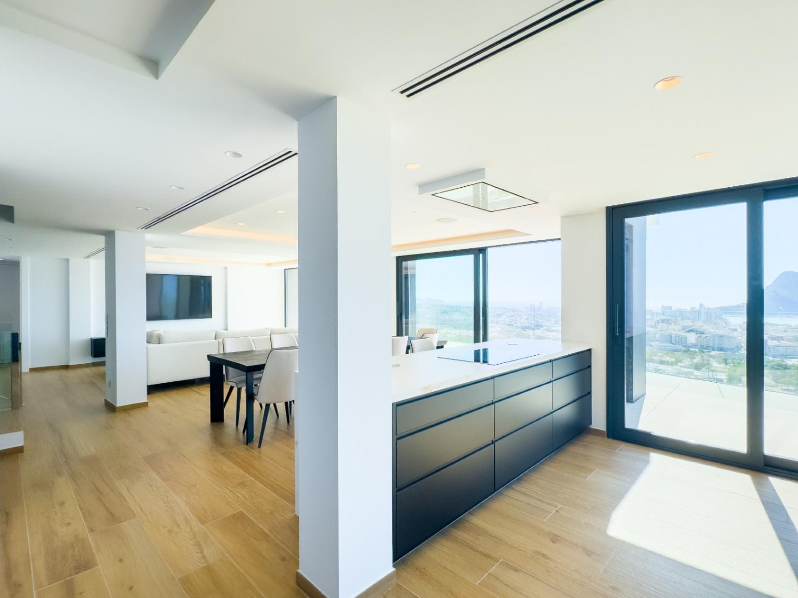 1250DA - Geräumige Luxusvilla mit Blick auf die Küste von Calpe.