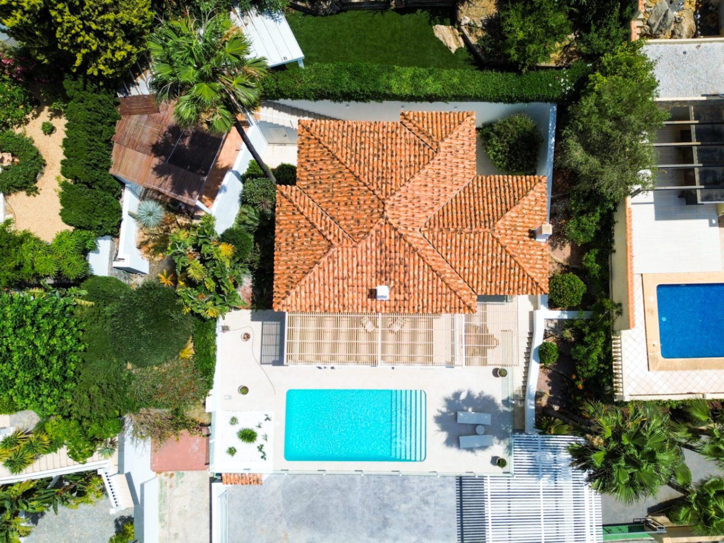 1260DA - Villa moderne de 3 chambres à coucher à Construccion à Altea Hills.