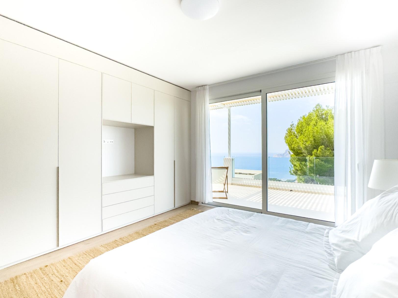 1260DA - Villa moderne de 3 chambres à coucher à Construccion à Altea Hills.