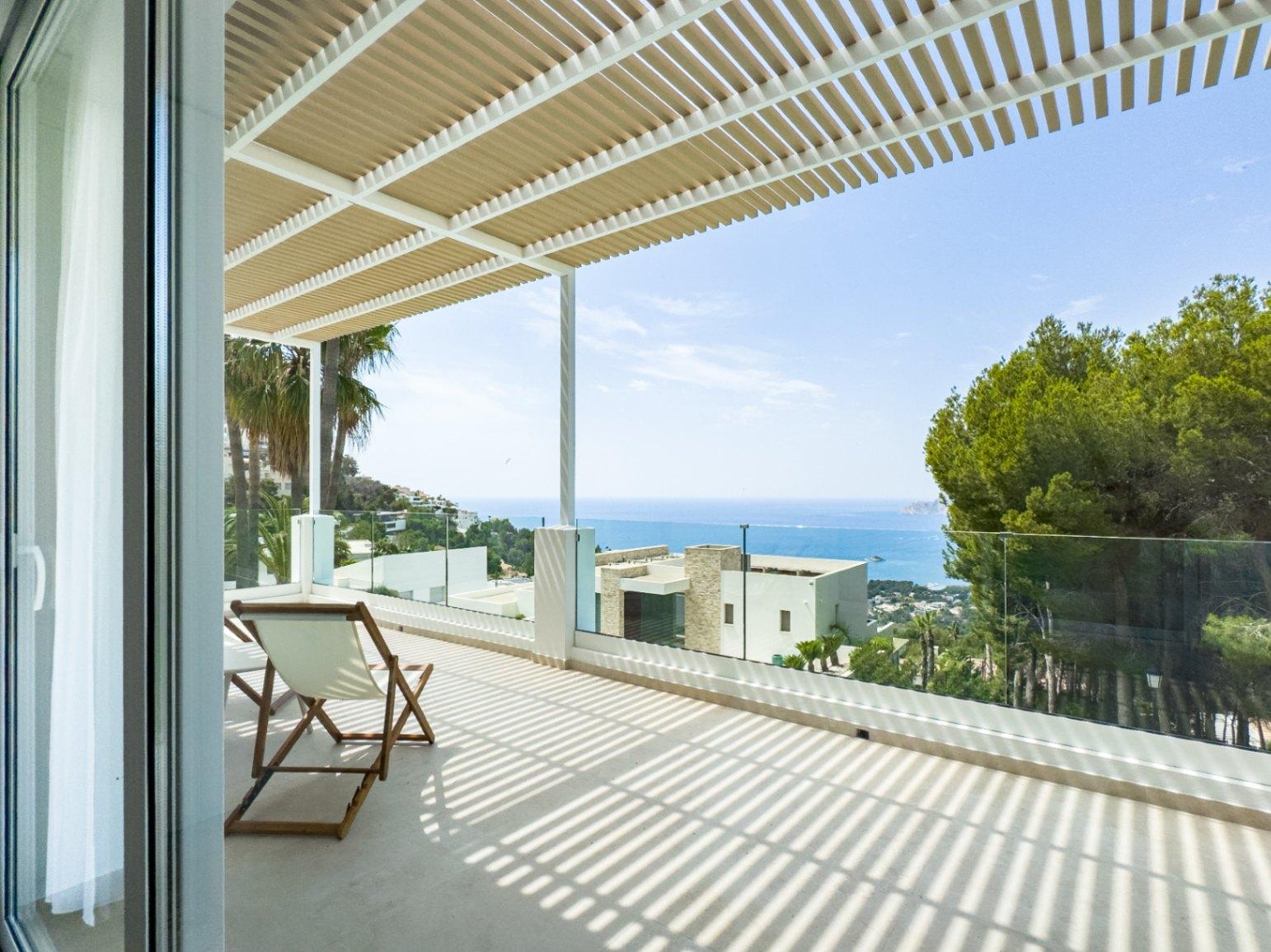 1260DA - Villa moderne de 3 chambres à coucher à Construccion à Altea Hills.