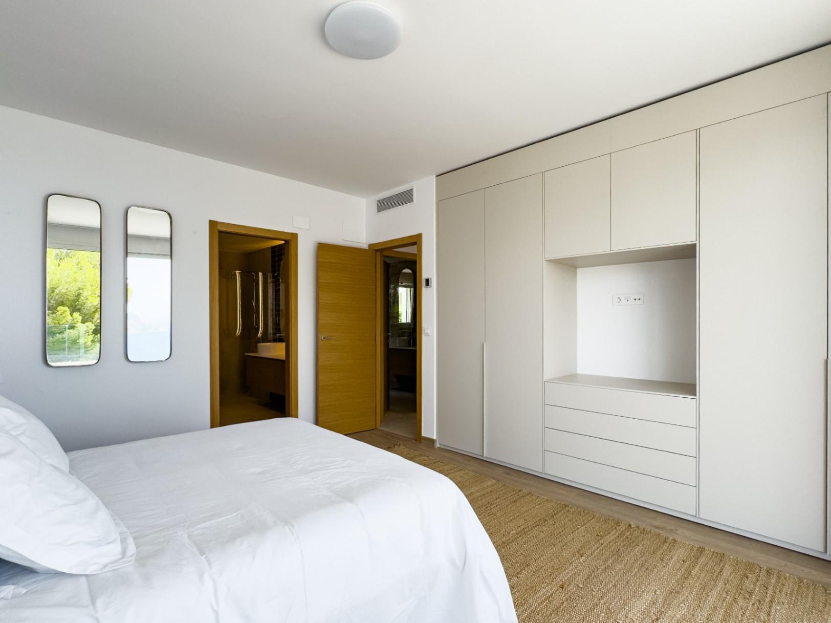 1260DA - Villa moderne de 3 chambres à coucher à Construccion à Altea Hills.