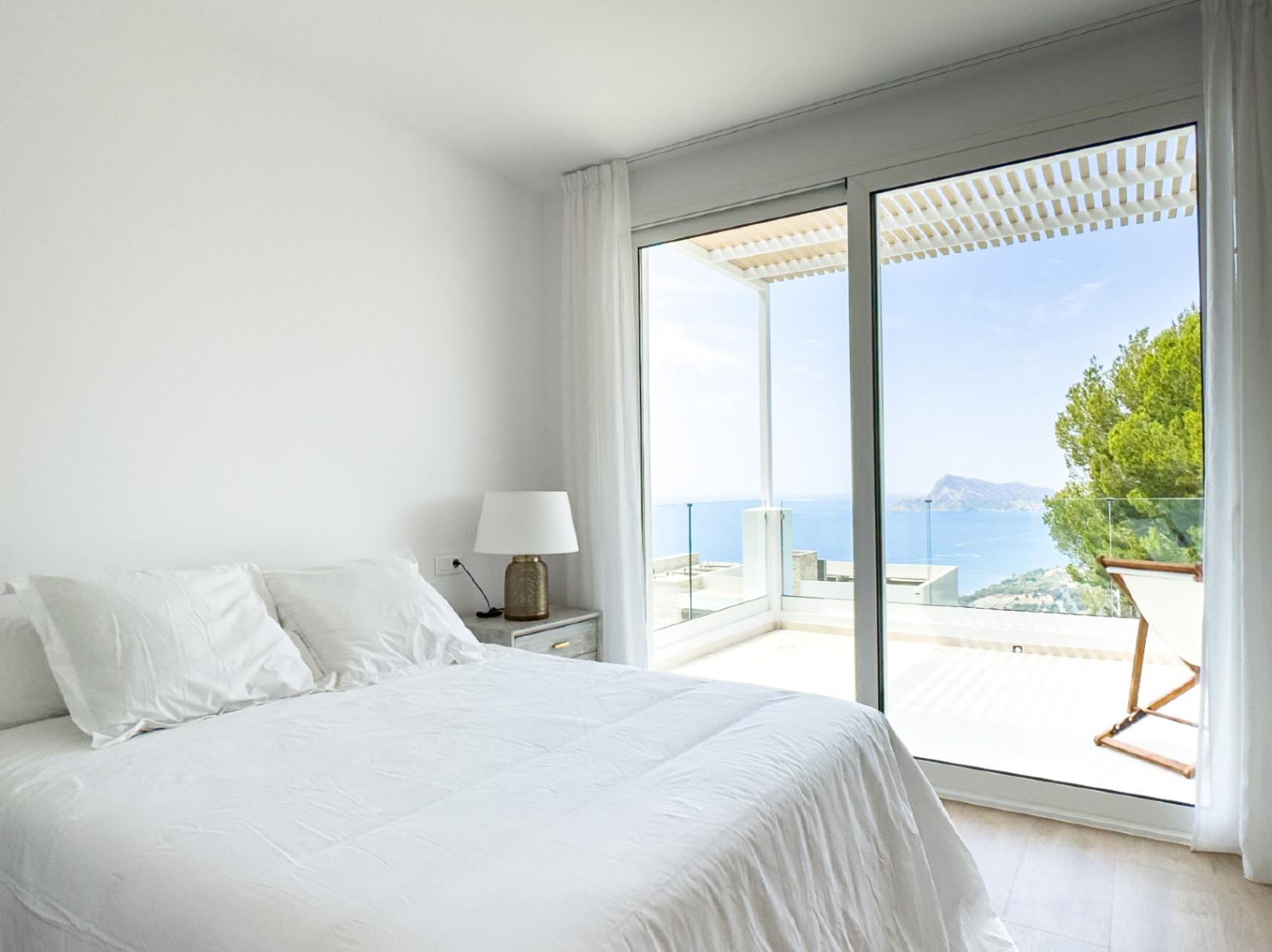 1260DA - Villa moderne de 3 chambres à coucher à Construccion à Altea Hills.