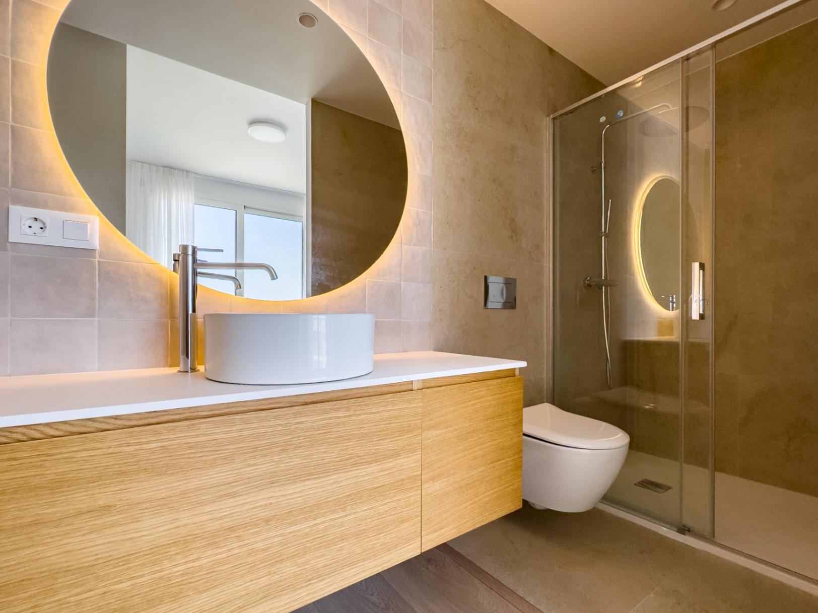 1260DA - Villa moderne de 3 chambres à coucher à Construccion à Altea Hills.