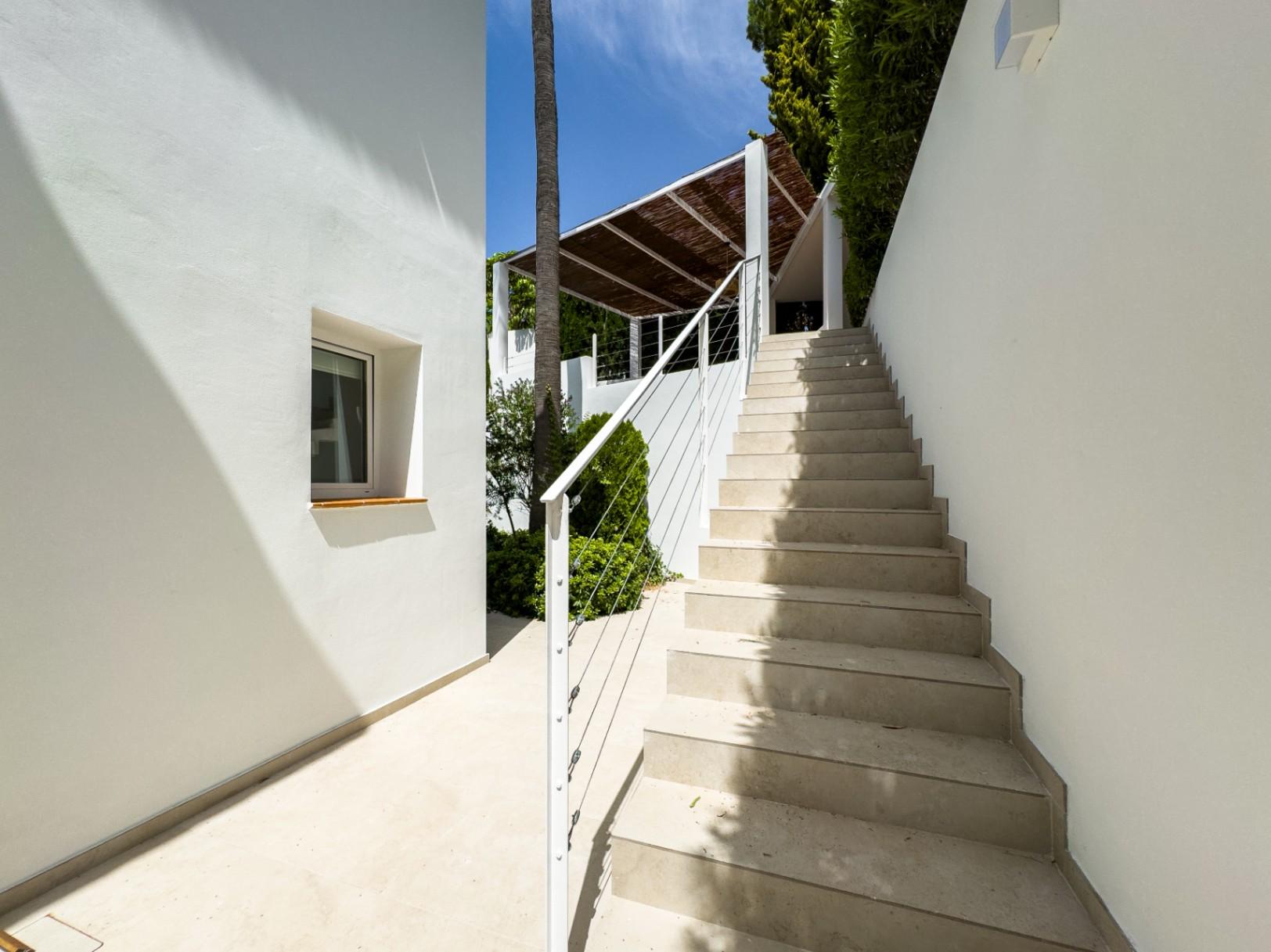 1260DA - Villa moderne de 3 chambres à coucher à Construccion à Altea Hills.