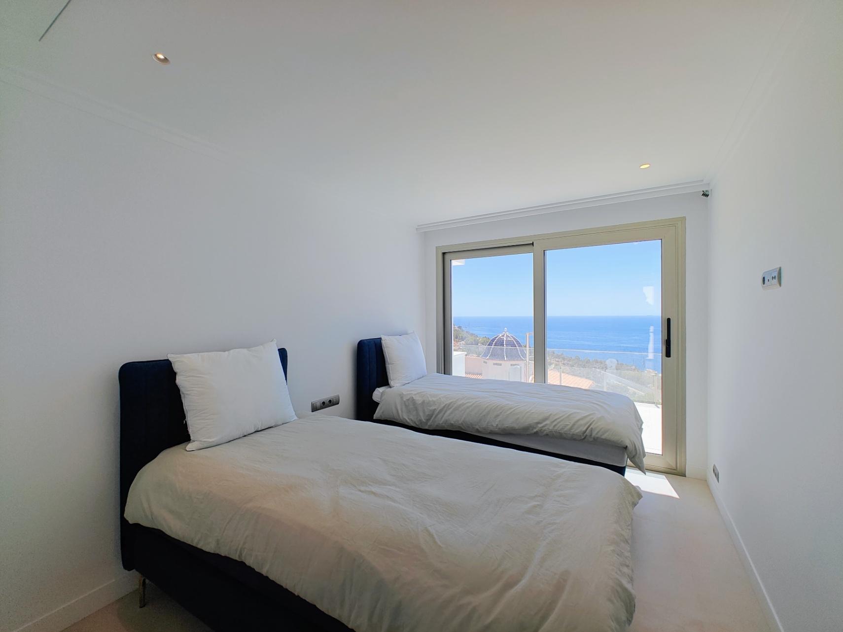 1268NS - Villa moderne avec vue imprenable sur la mer dans la Sierra de Altea