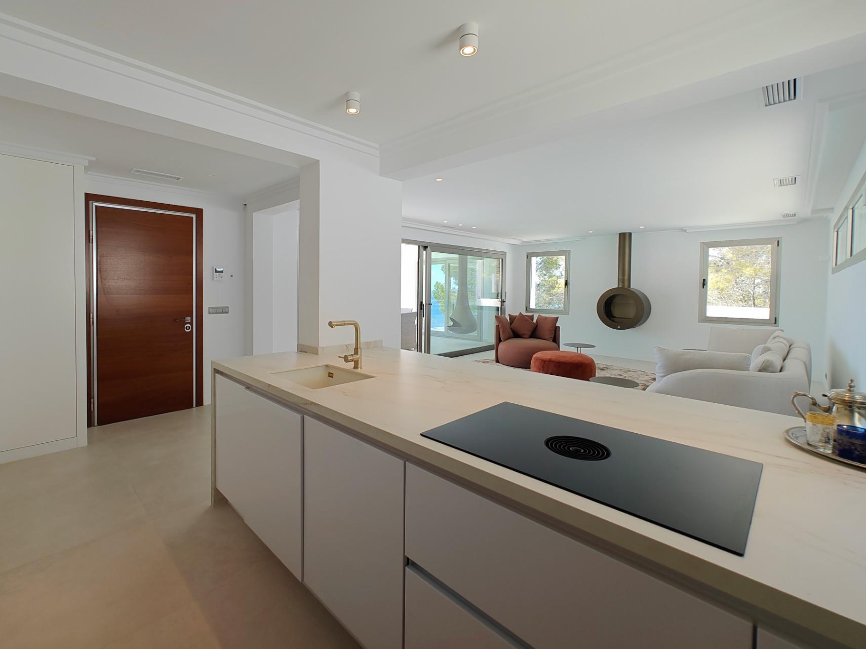 1268NS - Villa moderne avec vue imprenable sur la mer dans la Sierra de Altea