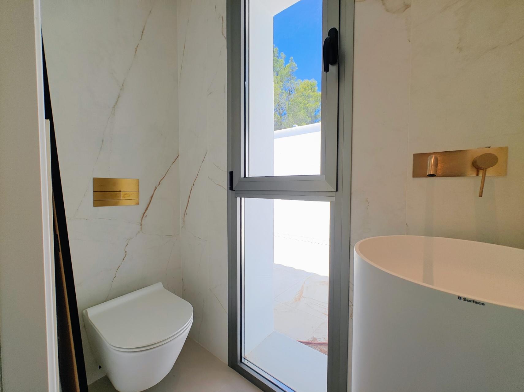 1268NS - Villa moderne avec vue imprenable sur la mer dans la Sierra de Altea