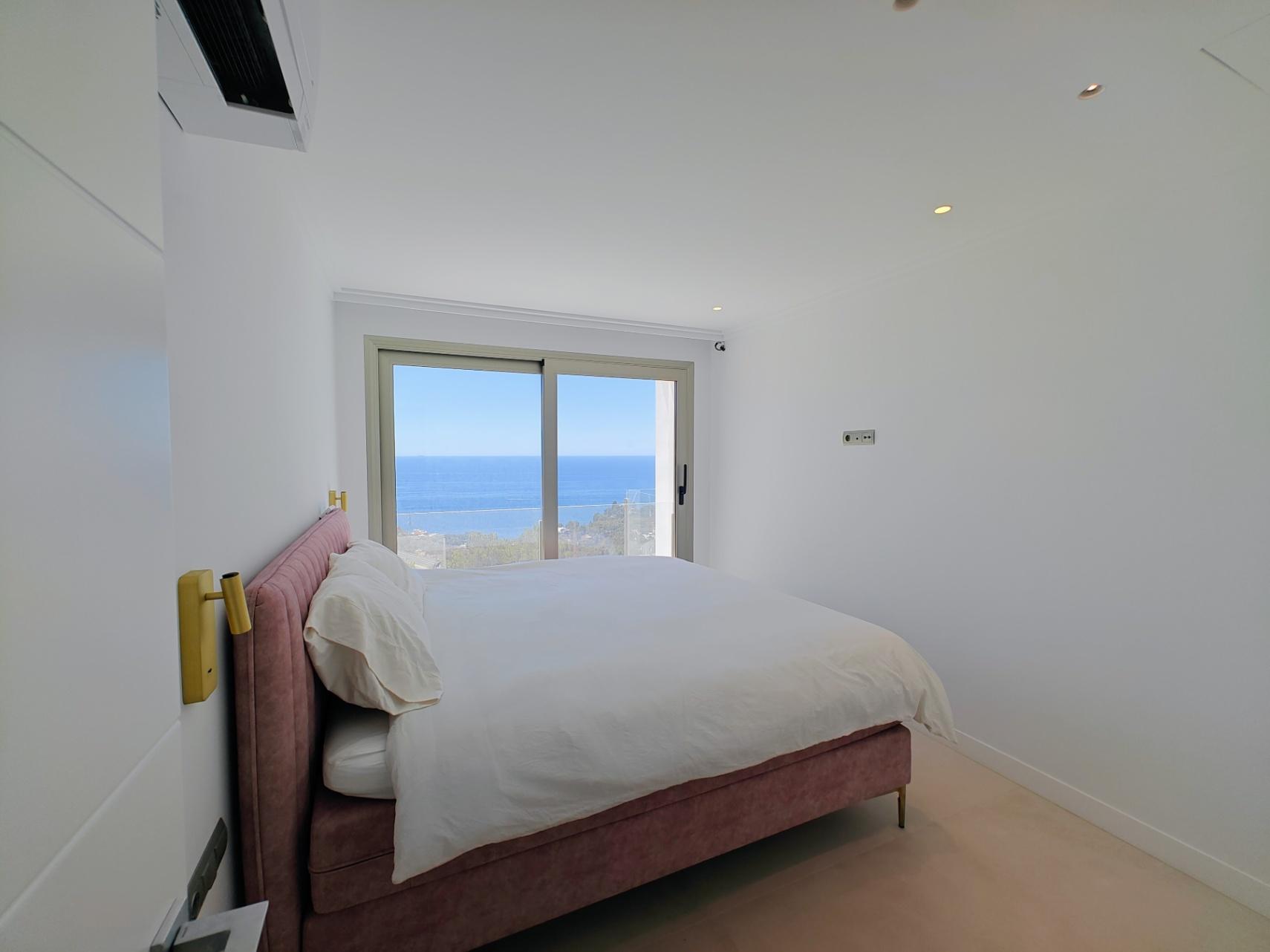 1268NS - Villa moderne avec vue imprenable sur la mer dans la Sierra de Altea