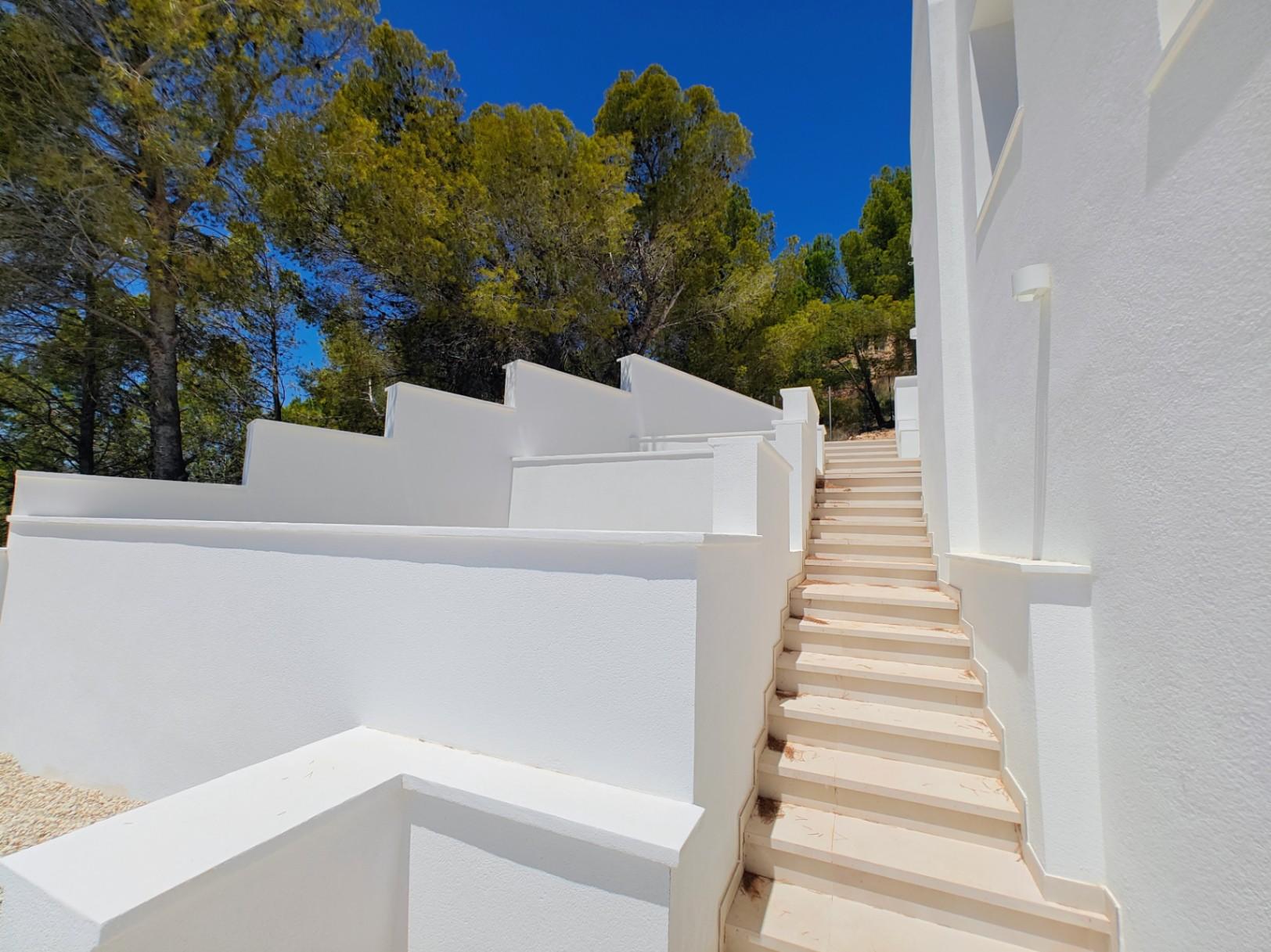 1268NS - Villa moderne avec vue imprenable sur la mer dans la Sierra de Altea