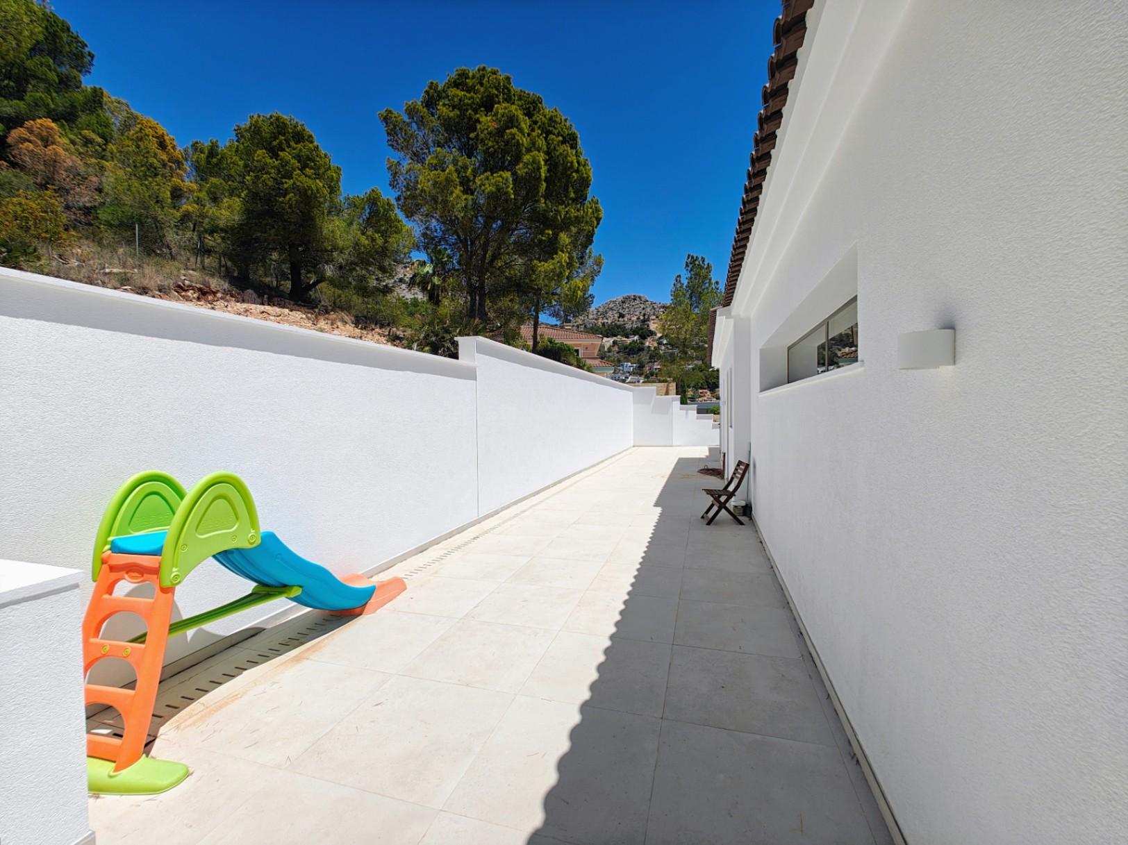 1268NS - Villa moderne avec vue imprenable sur la mer dans la Sierra de Altea