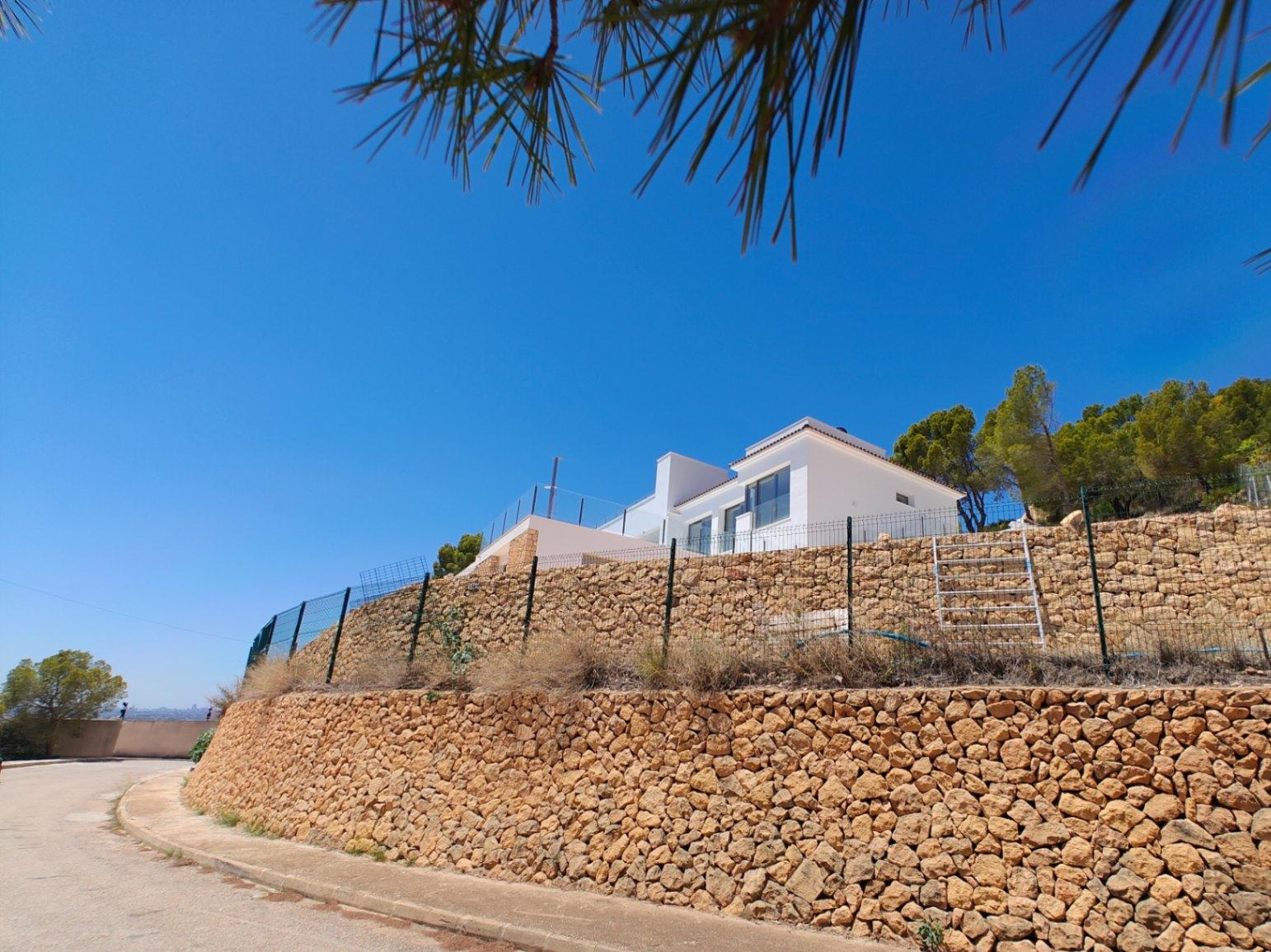 1268NS - Villa moderne avec vue imprenable sur la mer dans la Sierra de Altea
