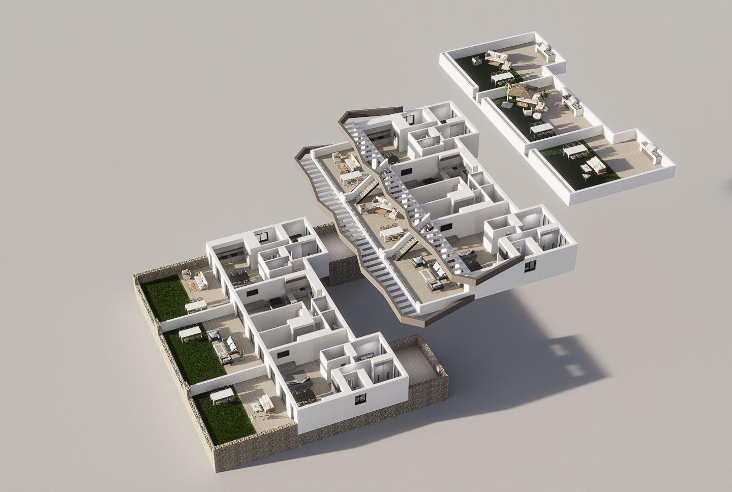 1297DA - Exclusieve appartementen met zeezicht in Finestrat.