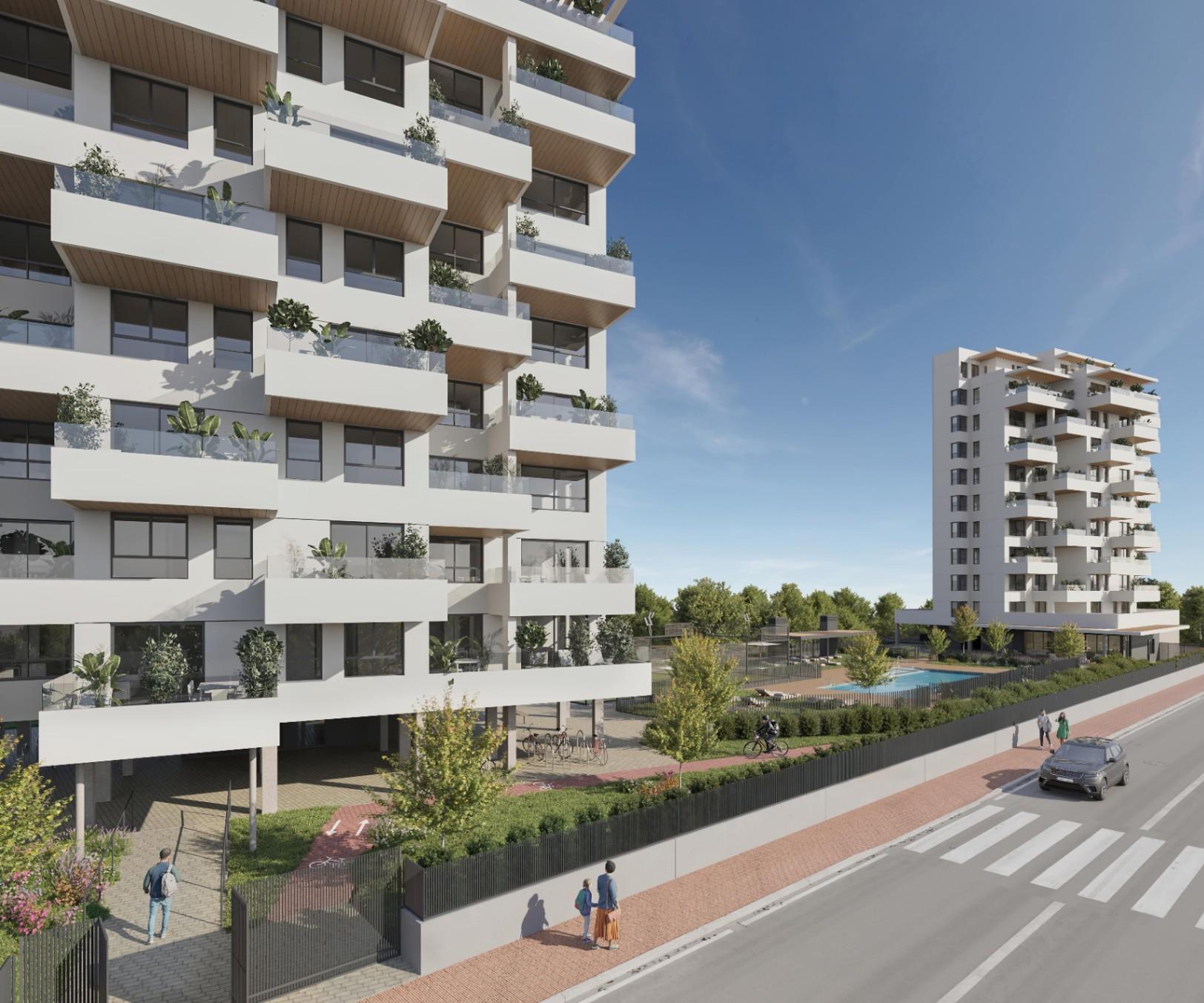 1300DA - Modern 3-Bedroom Apartments for Sale in Calpe
