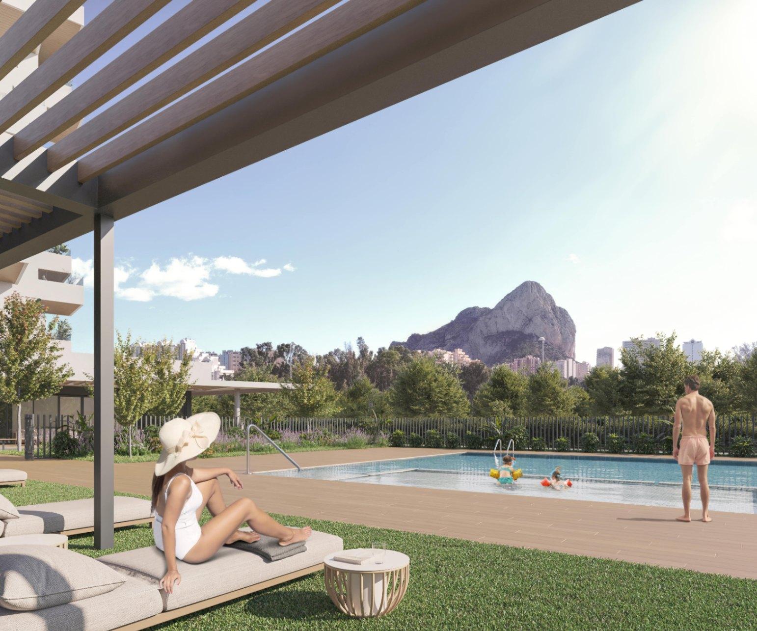 1300DA - Modern 3-Bedroom Apartments for Sale in Calpe