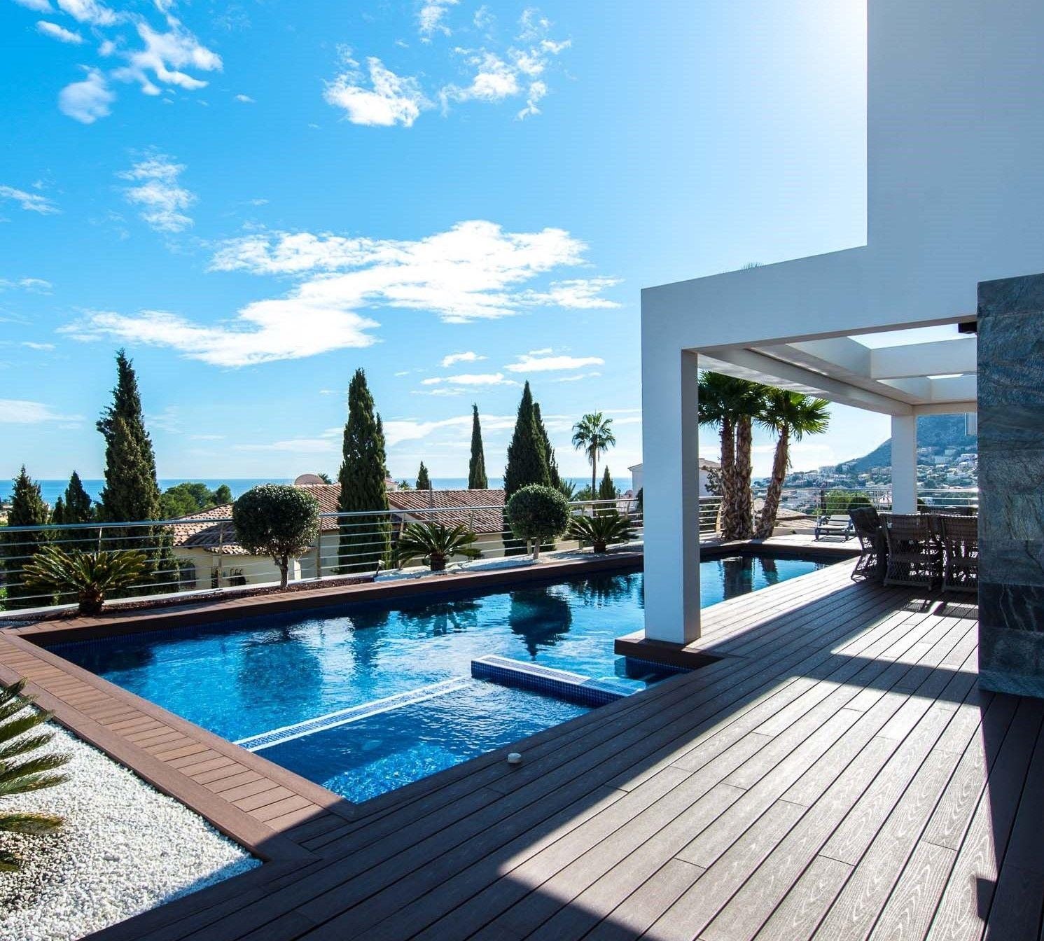 1314NS - Luxusvilla mit Meerblick in Calpe