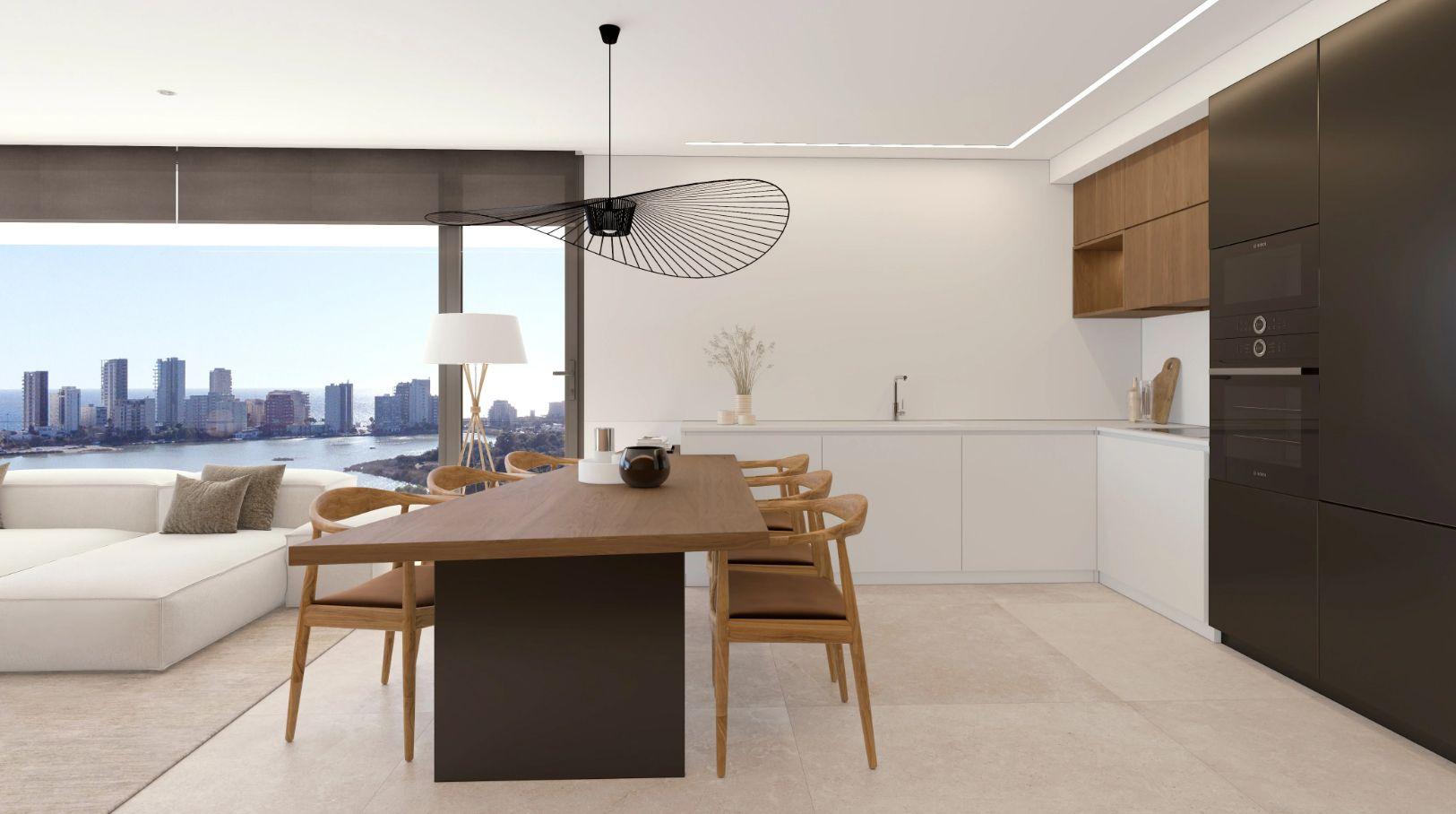 1320DA - Off-Plan Smart Apartments with Sea Views and Premium Amenities Near the Beach in Calpe