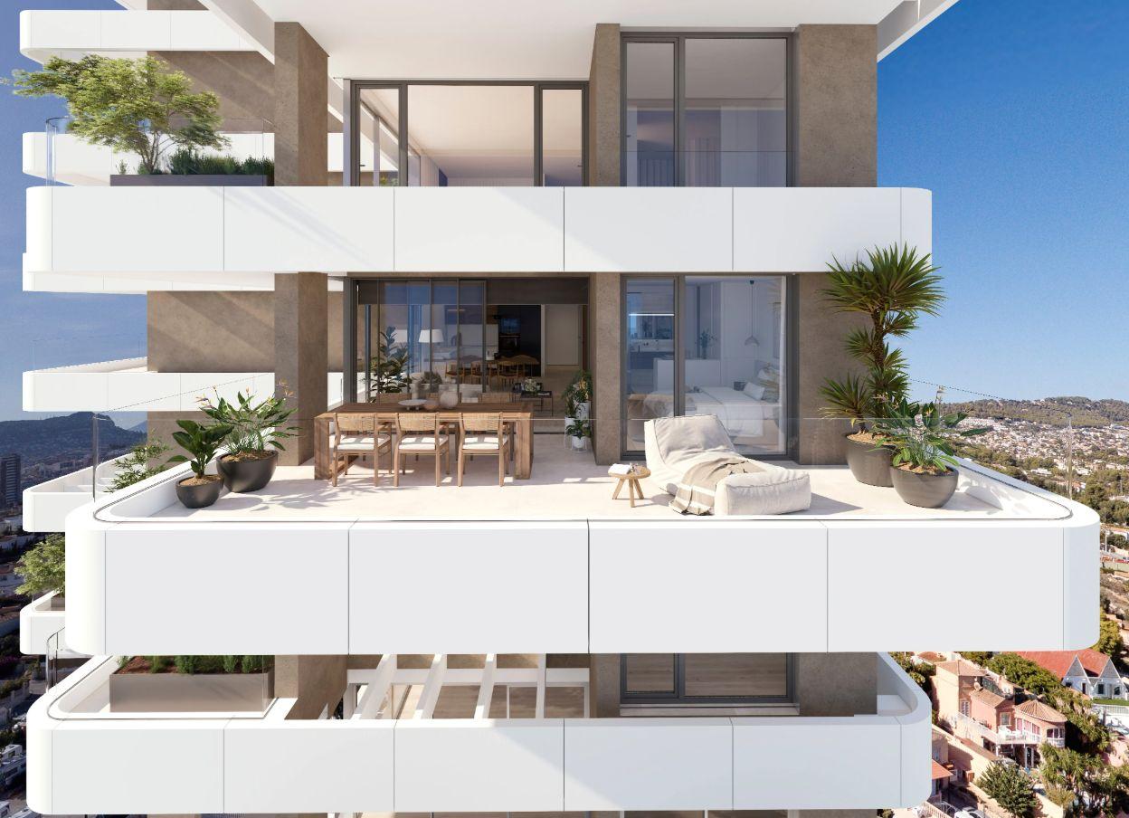 1320DA - Off-Plan Smart Apartments with Sea Views and Premium Amenities Near the Beach in Calpe