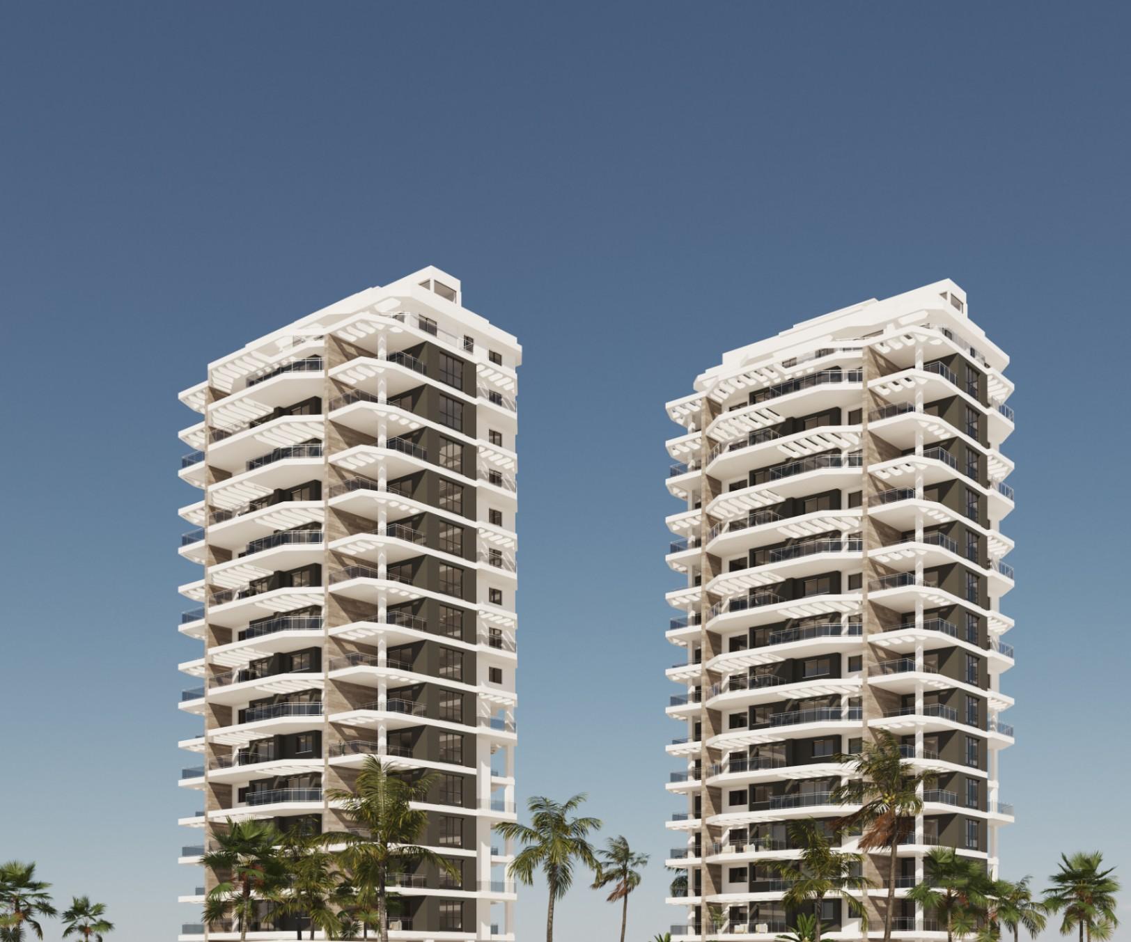 1334DA - New Build Seaview Apartments Just 200 Metres from Arenal Beach in Calpe