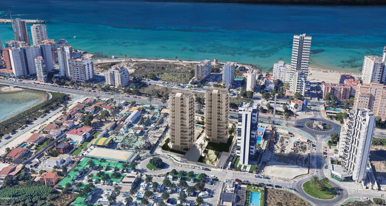 1334DA - New Build Seaview Apartments Just 200 Metres from Arenal Beach in Calpe