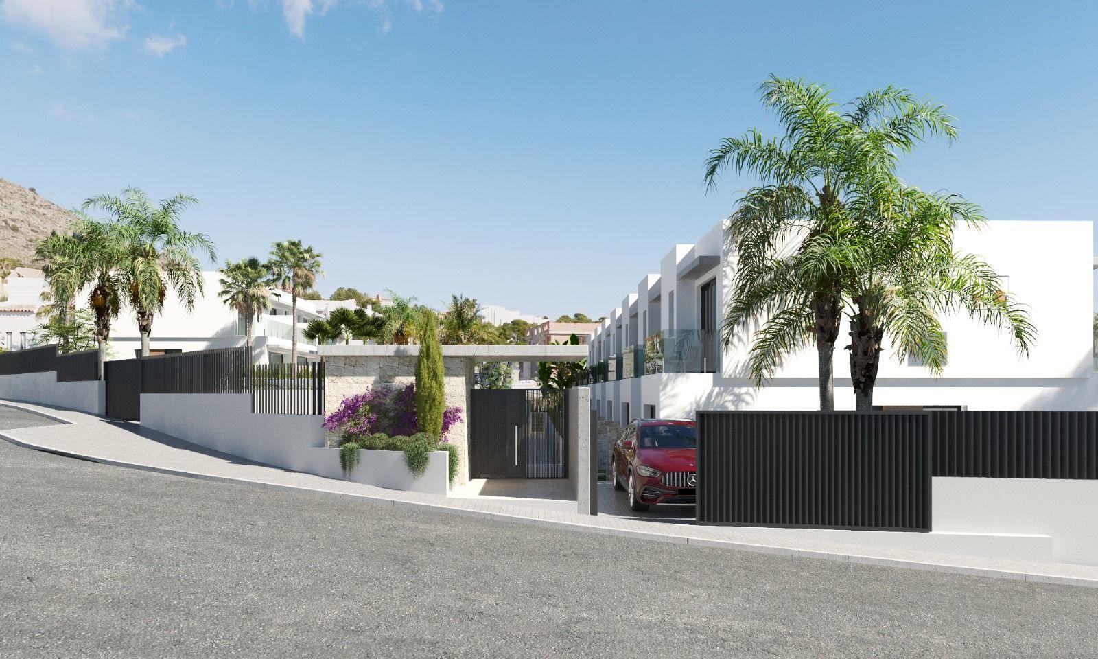 1346DA - New Build Villa with Private Garden and Terrace in Sierra Cortina, Finestrat