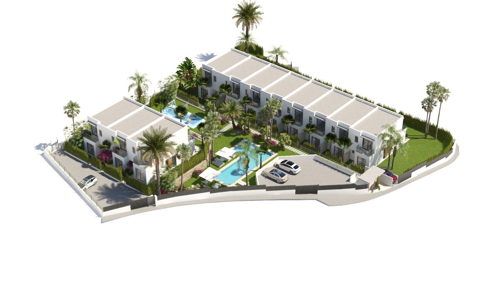 1346DA - New Build Villa with Private Garden and Terrace in Sierra Cortina, Finestrat