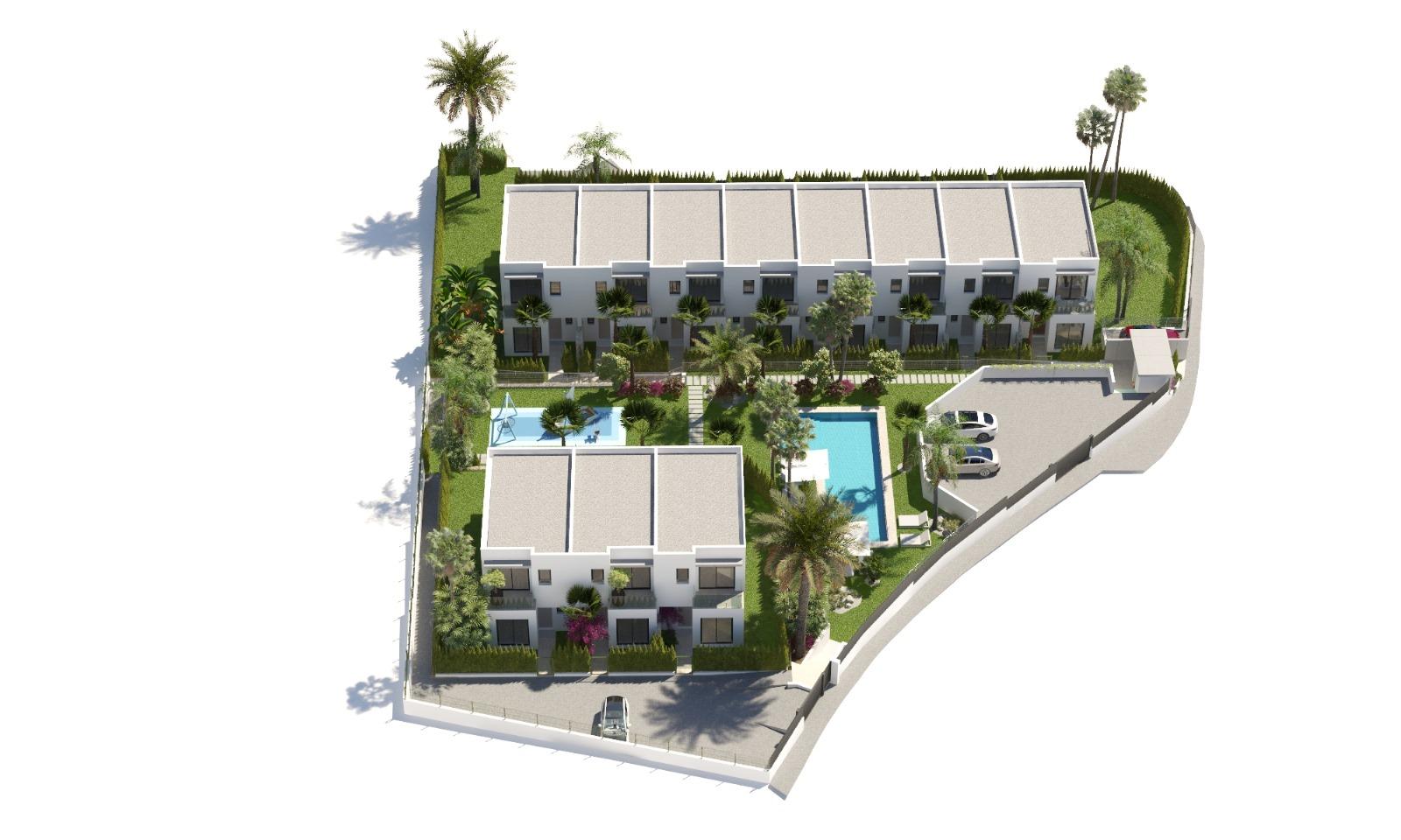 1346DA - New Build Villa with Private Garden and Terrace in Sierra Cortina, Finestrat