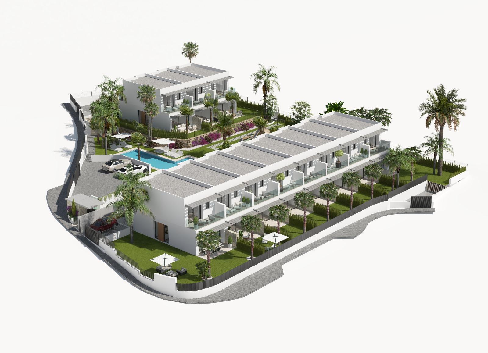 1346DA - New Build Villa with Private Garden and Terrace in Sierra Cortina, Finestrat