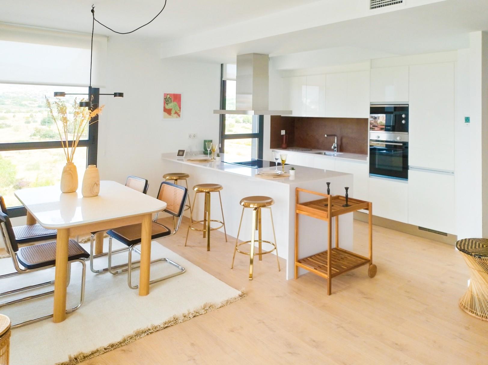 1347DA - Apartamento nuevo con vistas al mar y terraza en venta en Villajoyosa