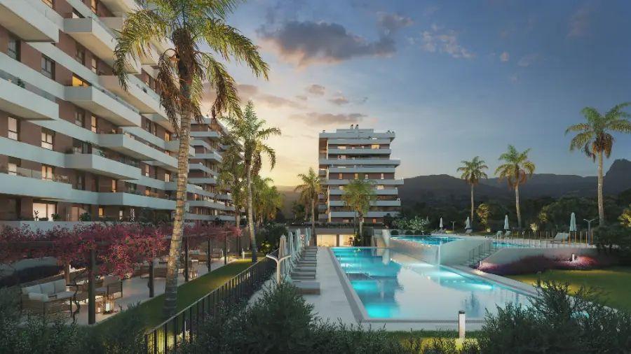 1349DR - Apartamento con Vistas al Mar y Terraza cerca de la Playa del Torres, Villajoyosa