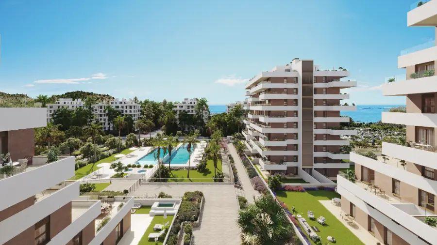 1349DR - Apartamento con Vistas al Mar y Terraza cerca de la Playa del Torres, Villajoyosa