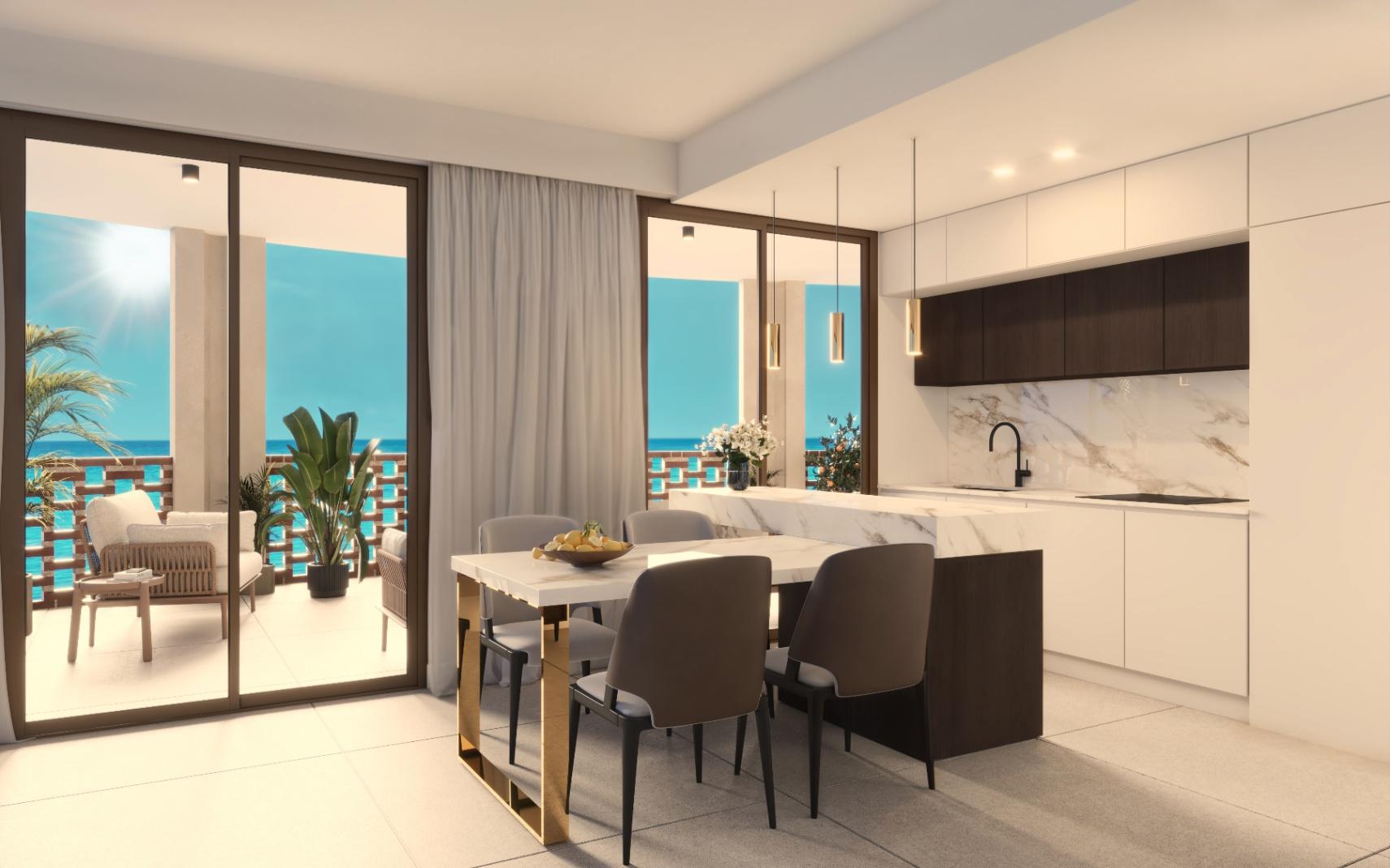 1352DA - Apartamento Moderno con amplia Terraza cerca de la Playa en Villajoyosa