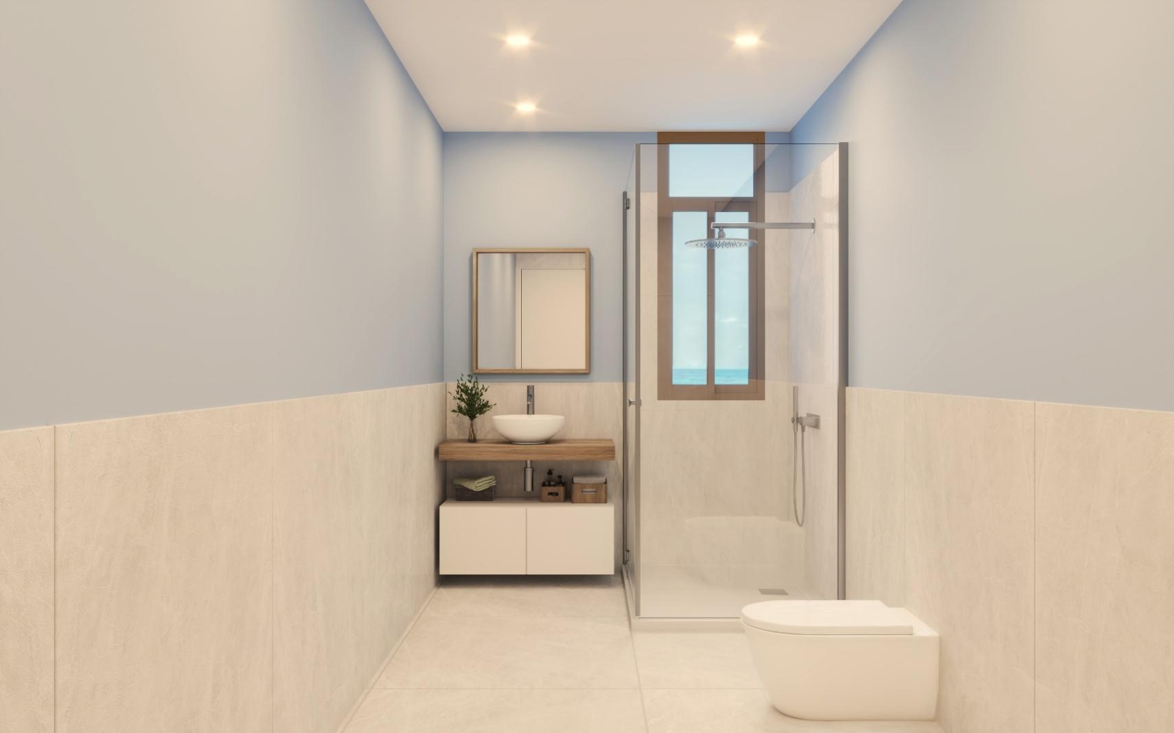 1352DA - Apartamento Moderno con amplia Terraza cerca de la Playa en Villajoyosa