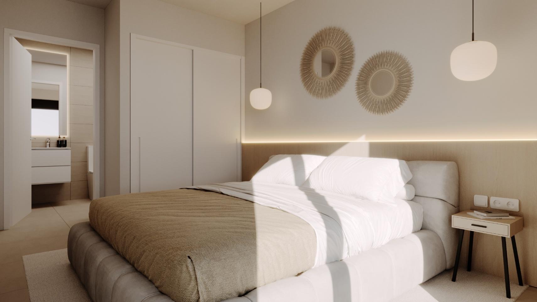 1353DA - Apartamentos Modernos de Nueva Construcción con Terrazas y Entornos Verdes en La Nucía