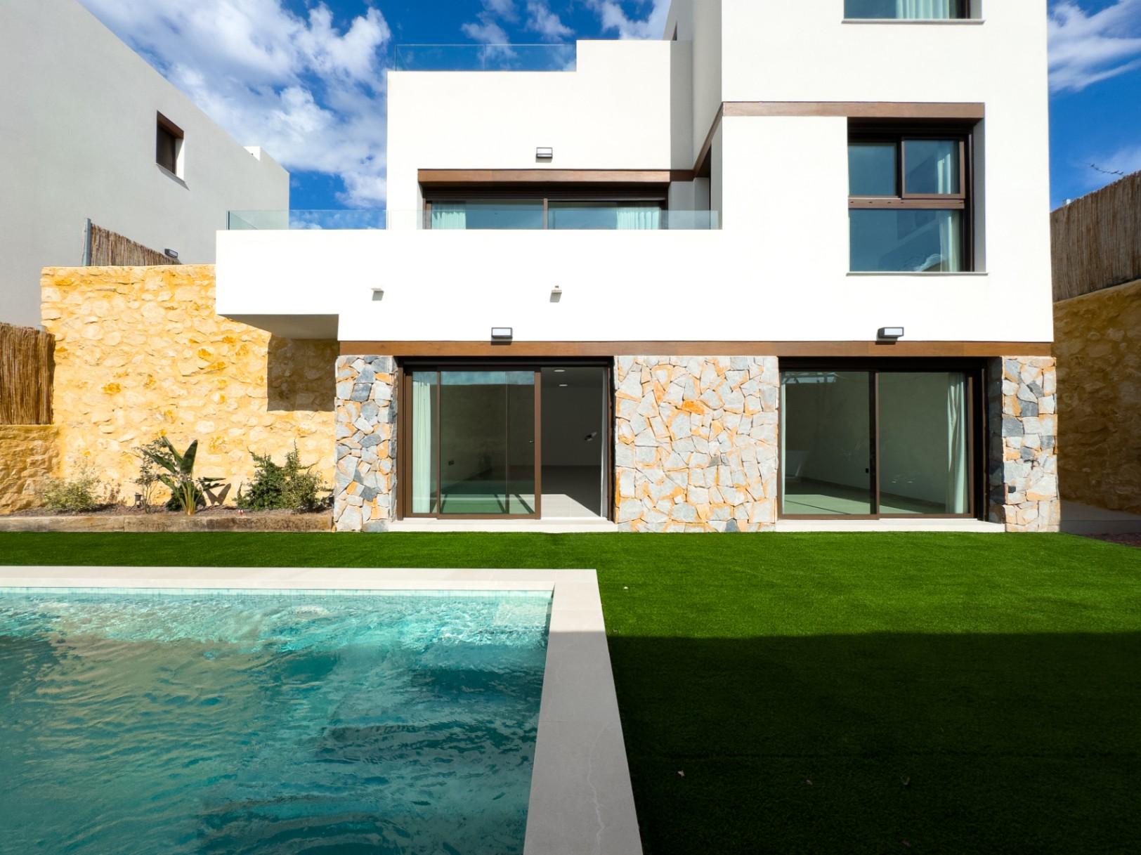 1357DA - Villa Moderna con Vistas al Mar en Finestrat