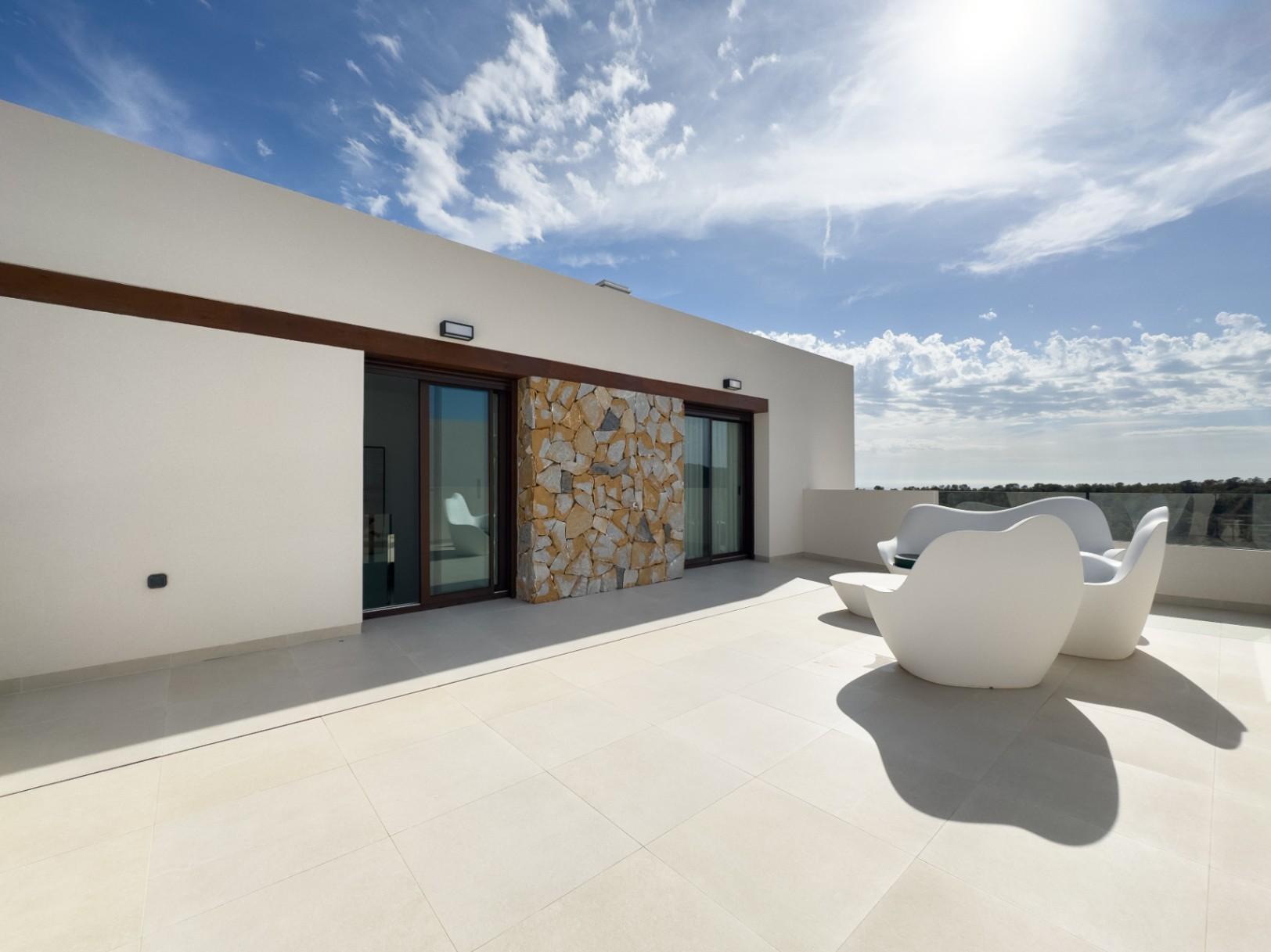 1357DA - Villa Moderna con Vistas al Mar en Finestrat