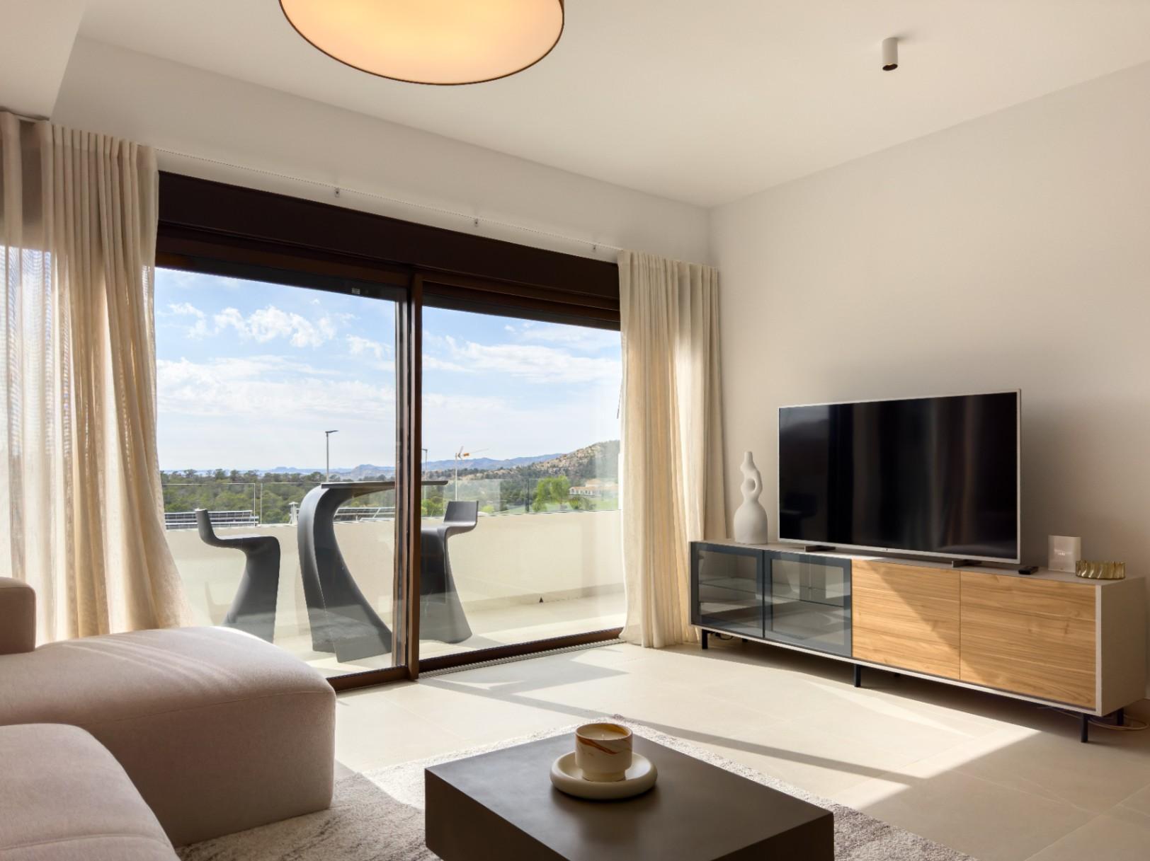 1357DA - Villa Moderna con Vistas al Mar en Finestrat