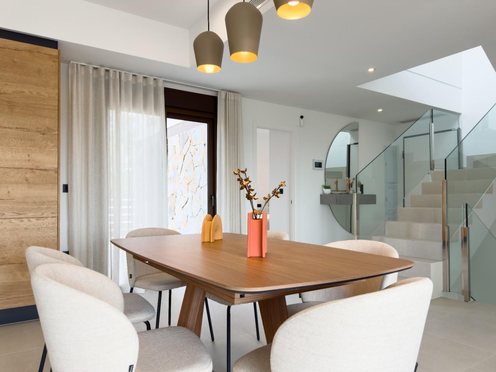 1357DA - Villa Moderna con Vistas al Mar en Finestrat