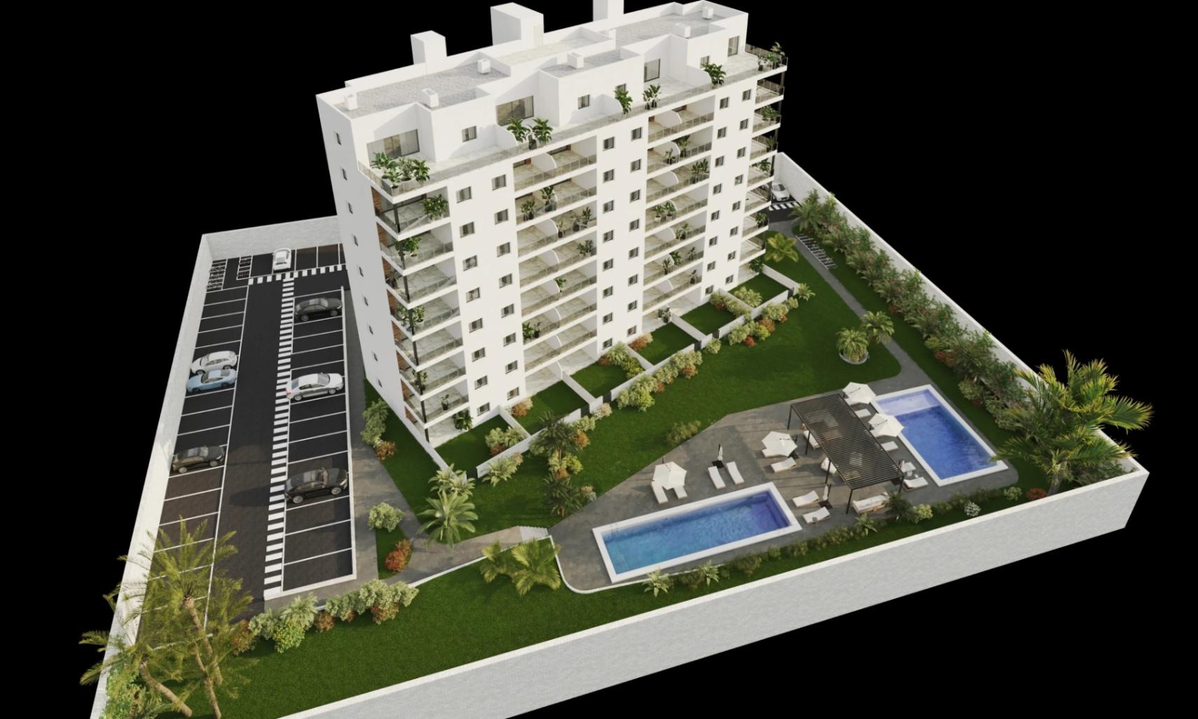 1370DA - Apartamentos nuevos contemporáneos cerca de la playa Cala de Finestrat